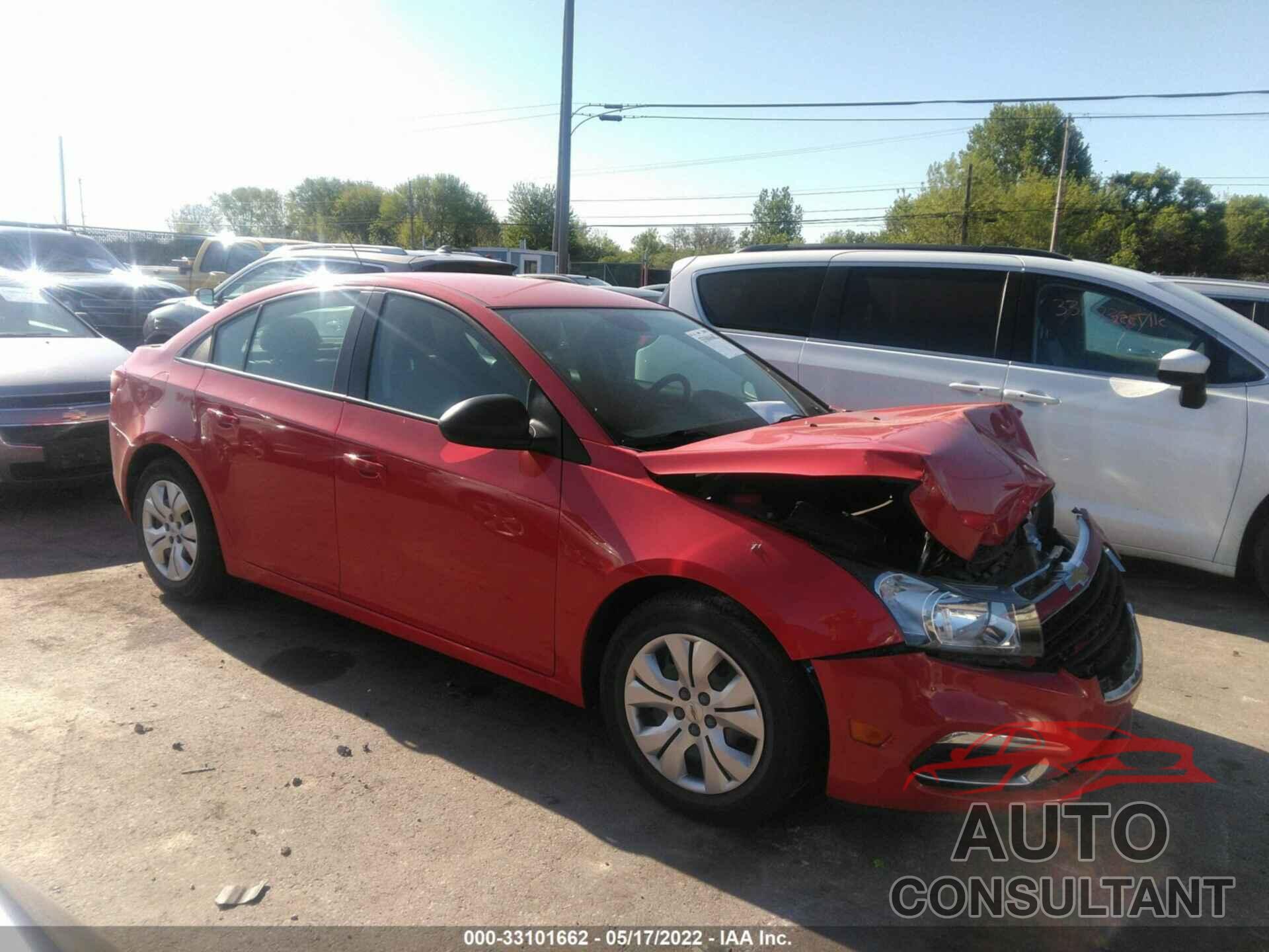 CHEVROLET CRUZE LIMITED 2016 - 1G1PC5SH8G7157792