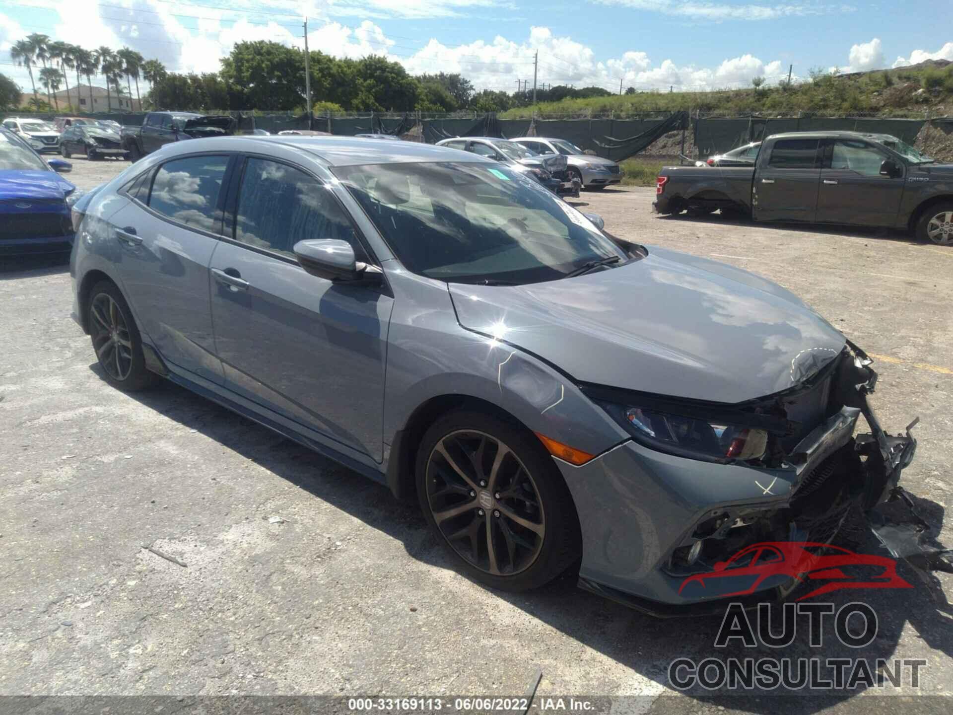 HONDA CIVIC HATCHBACK 2021 - SHHFK7H45MU231471