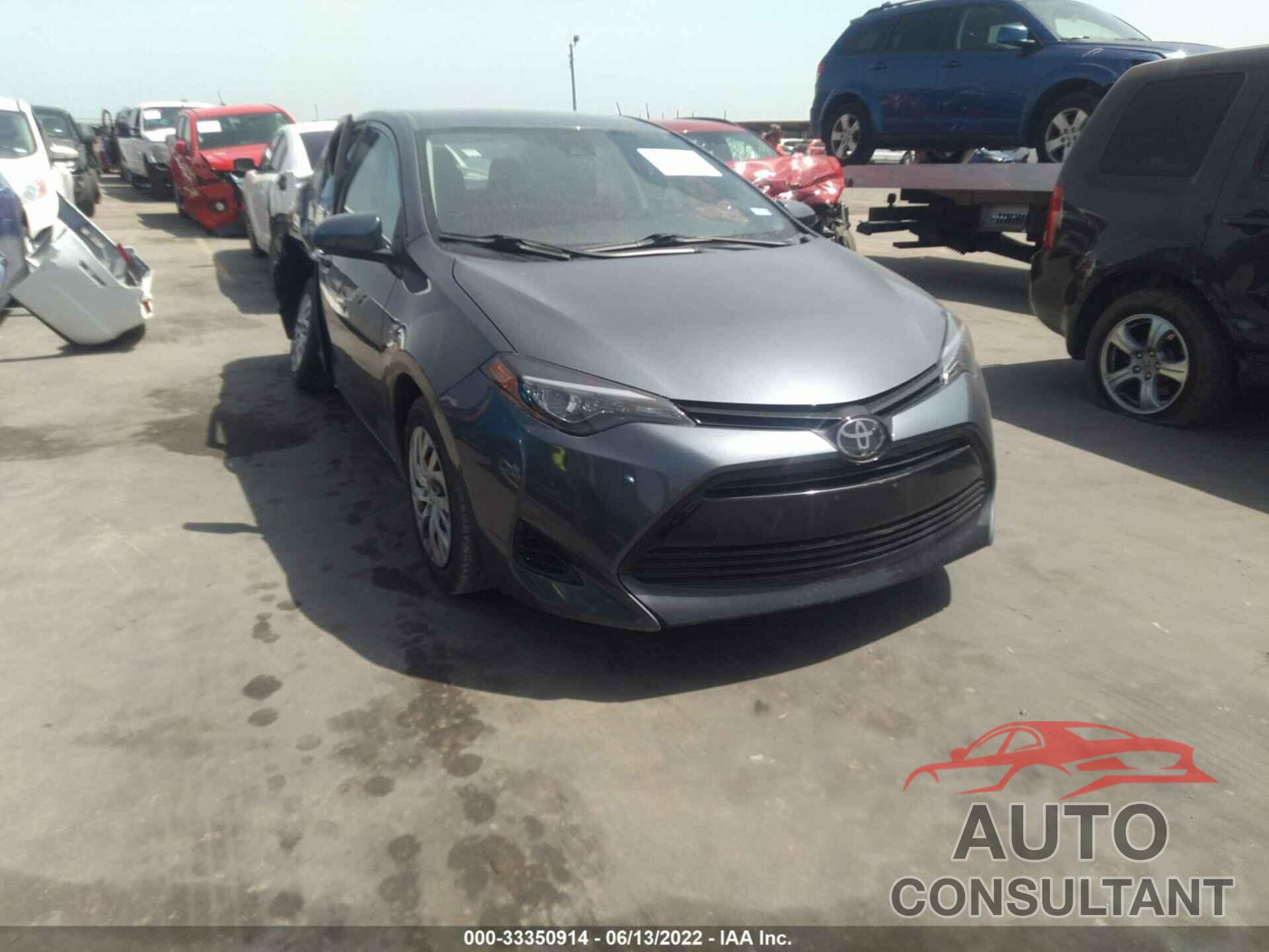 TOYOTA COROLLA 2017 - 2T1BURHE1HC852649
