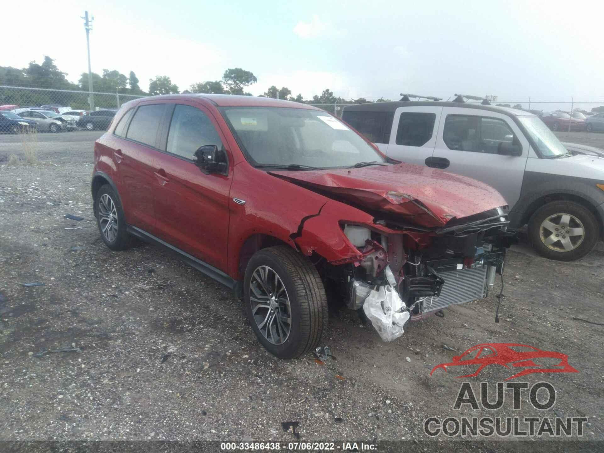 MITSUBISHI OUTLANDER SPORT 2018 - JA4AP3AW7JU024837