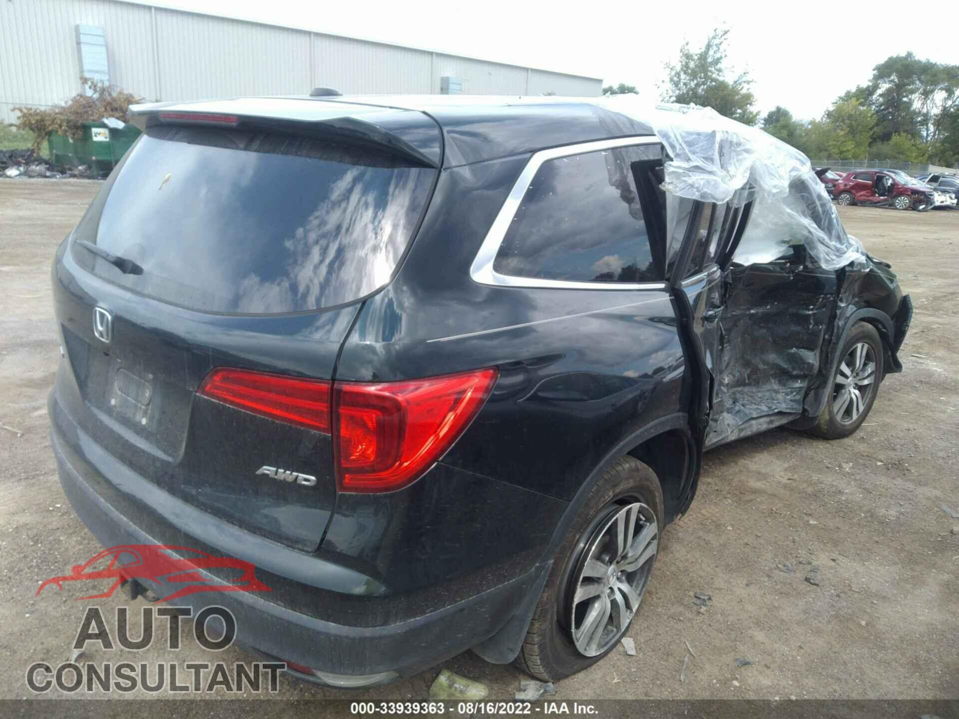 HONDA PILOT 2018 - 5FNYF6H65JB026612