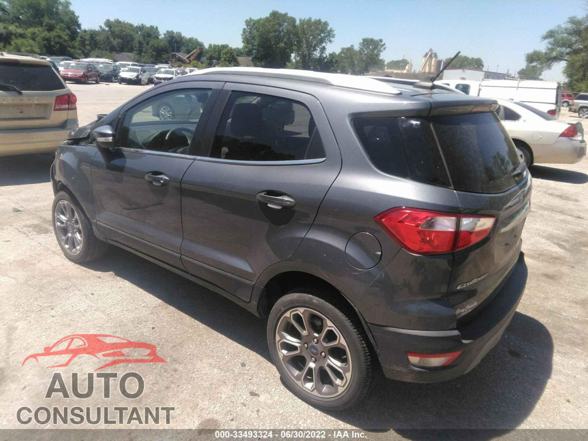 FORD ECOSPORT 2019 - MAJ6S3KL6KC309475