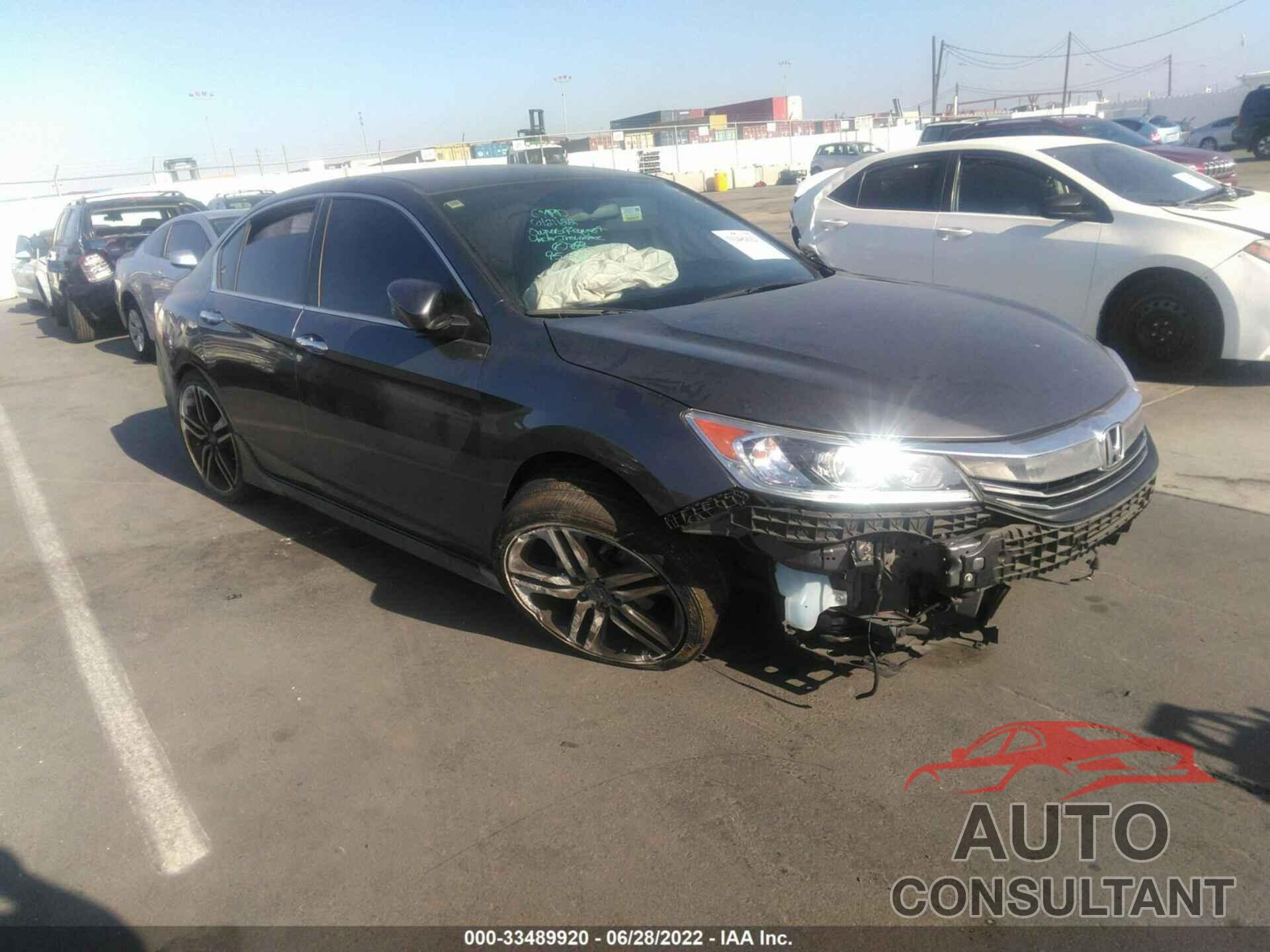 HONDA ACCORD SEDAN 2017 - 1HGCR2F54HA295256