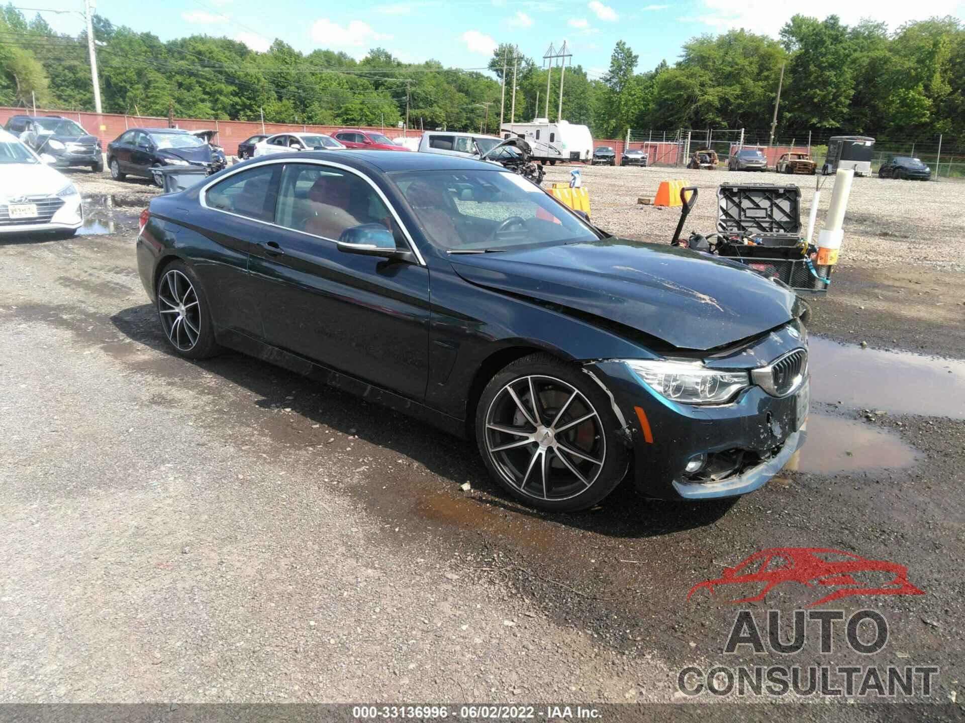 BMW 4 SERIES 2017 - WBA4P3C56HK528273