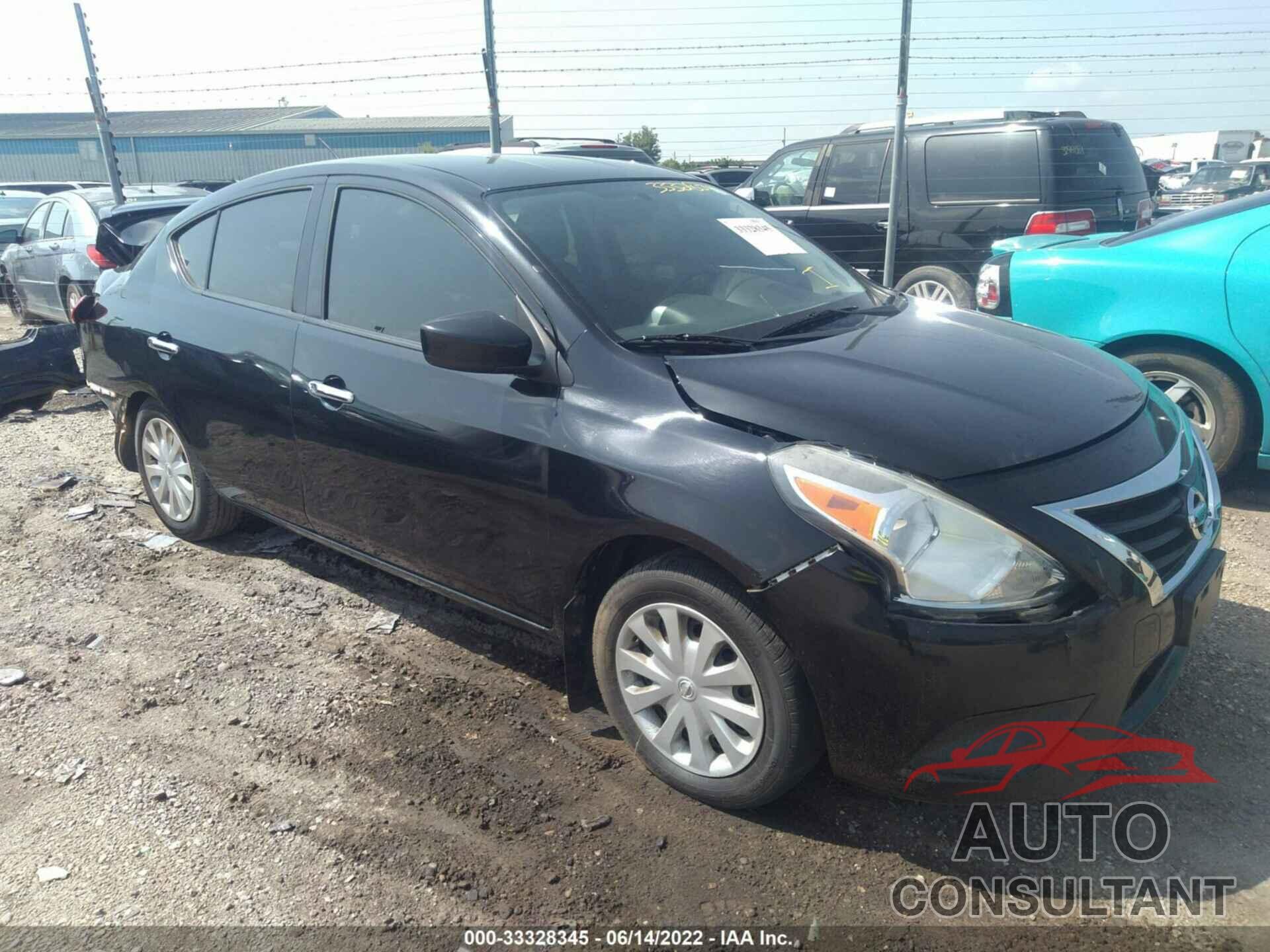 NISSAN VERSA 2016 - 3N1CN7AP1GL806433