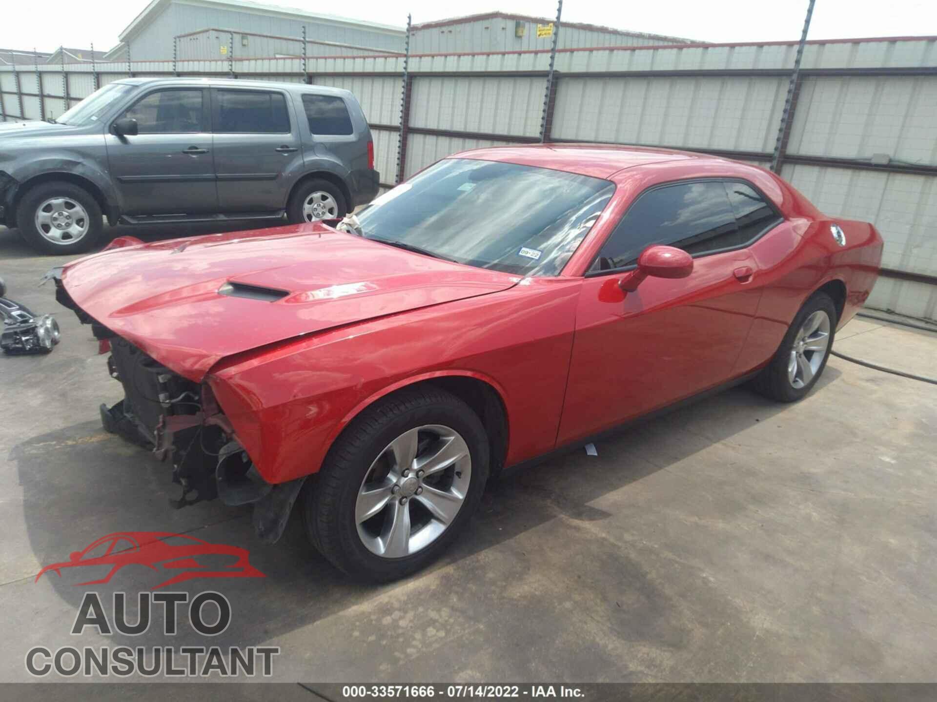 DODGE CHALLENGER 2016 - 2C3CDZAG2GH264462