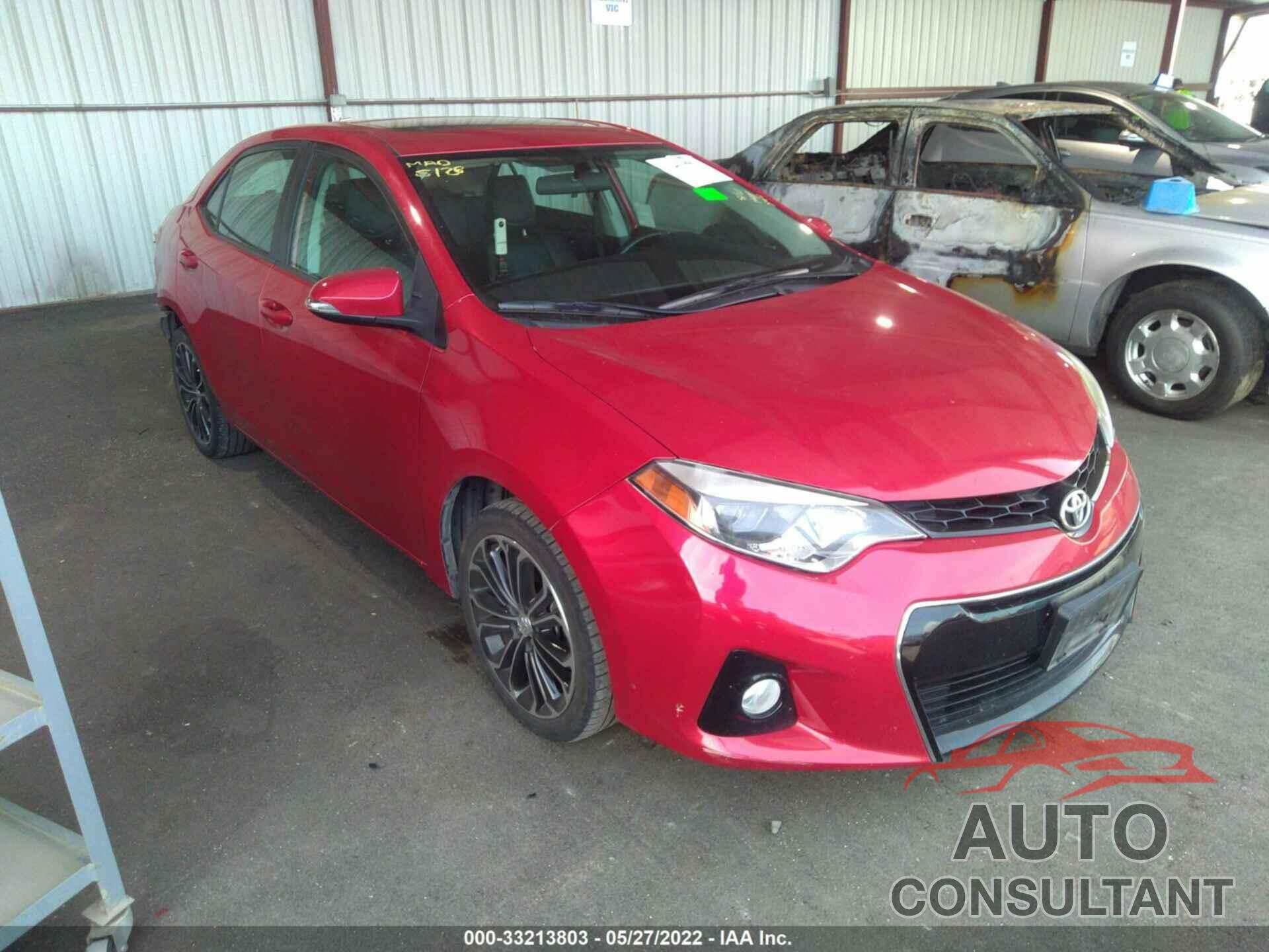 TOYOTA COROLLA 2016 - 5YFBURHE1GP407763