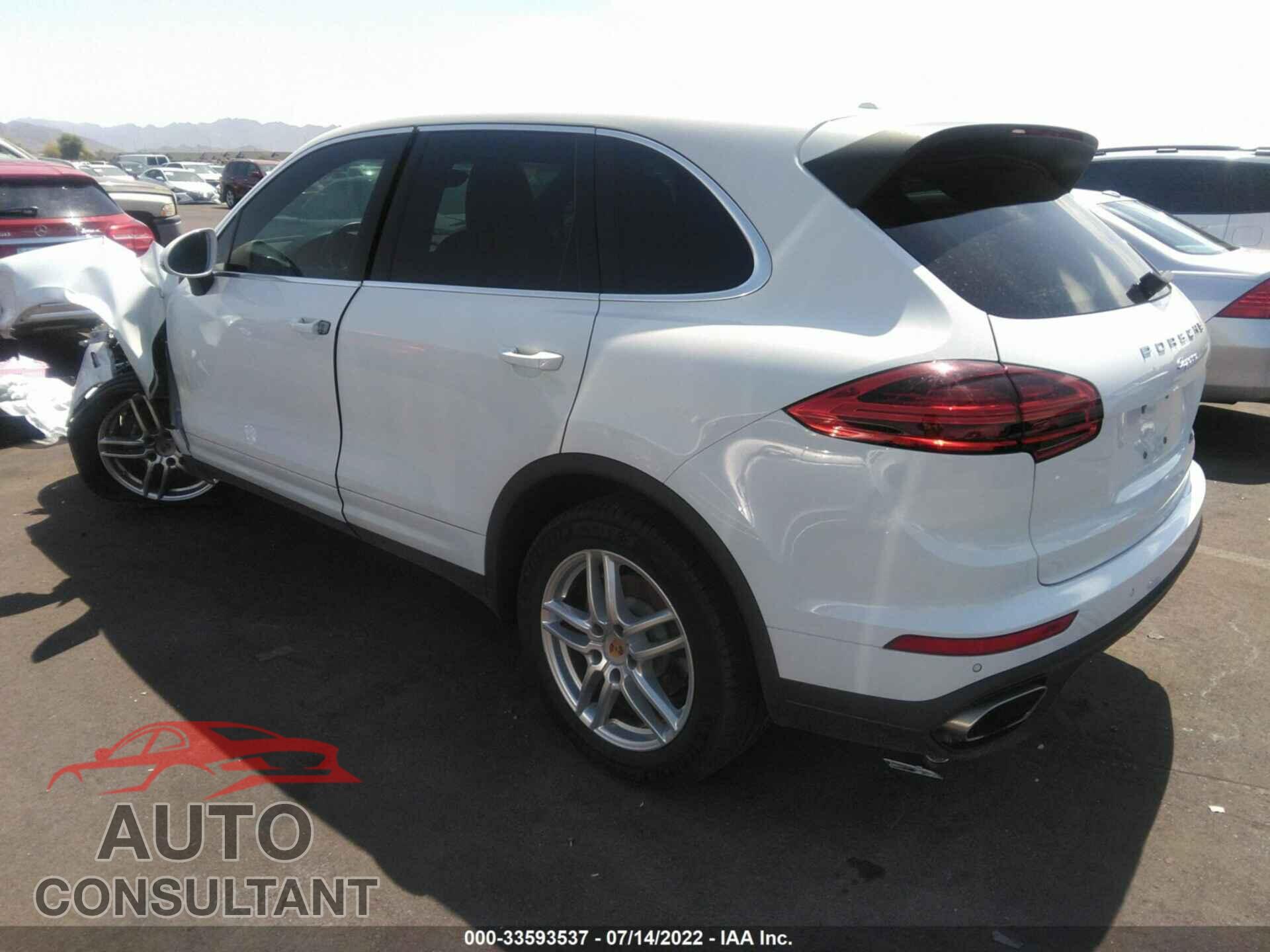 PORSCHE CAYENNE 2016 - WP1AA2A20GLA04070