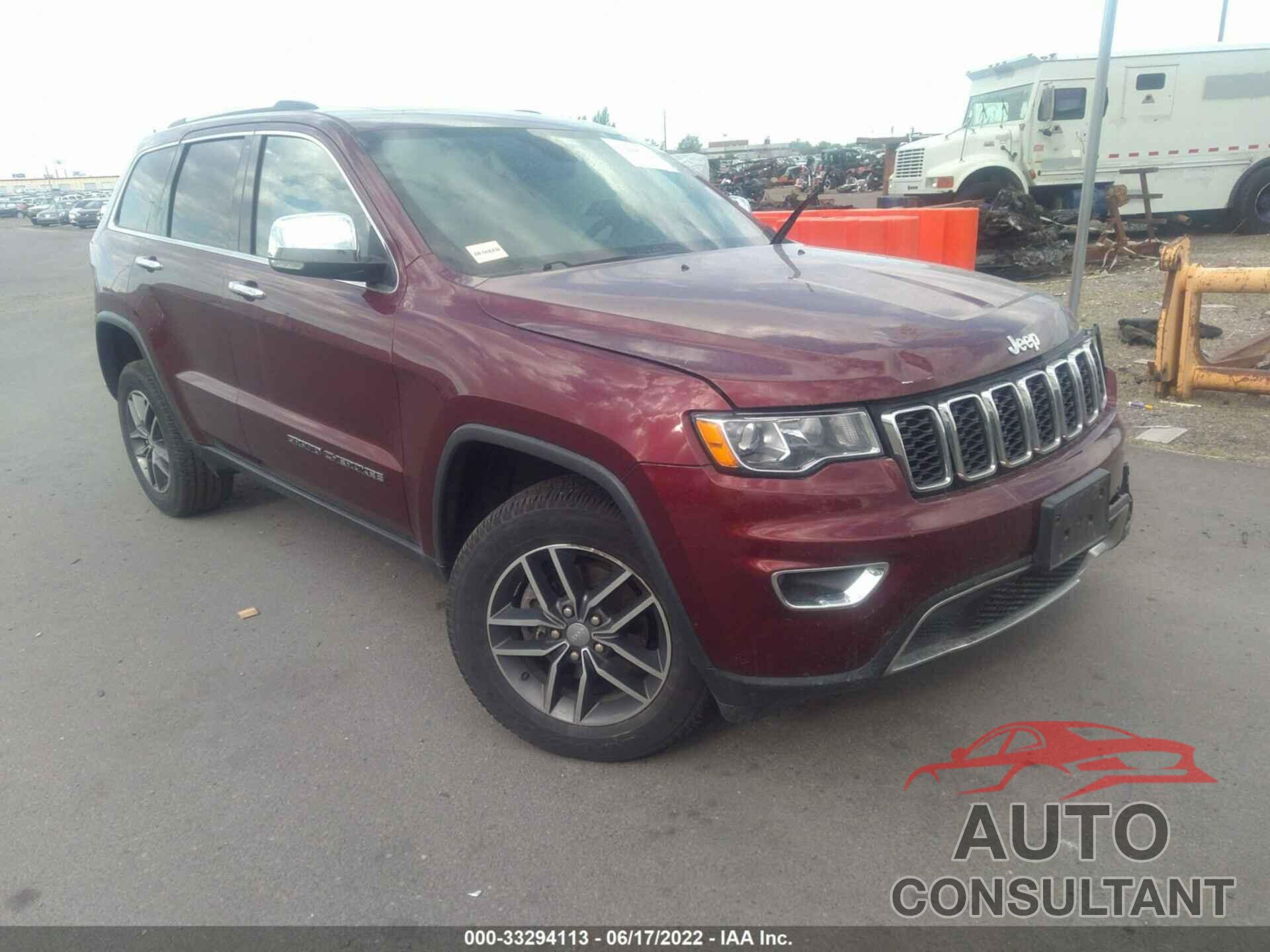 JEEP GRAND CHEROKEE 2017 - 1C4RJFBG7HC822466