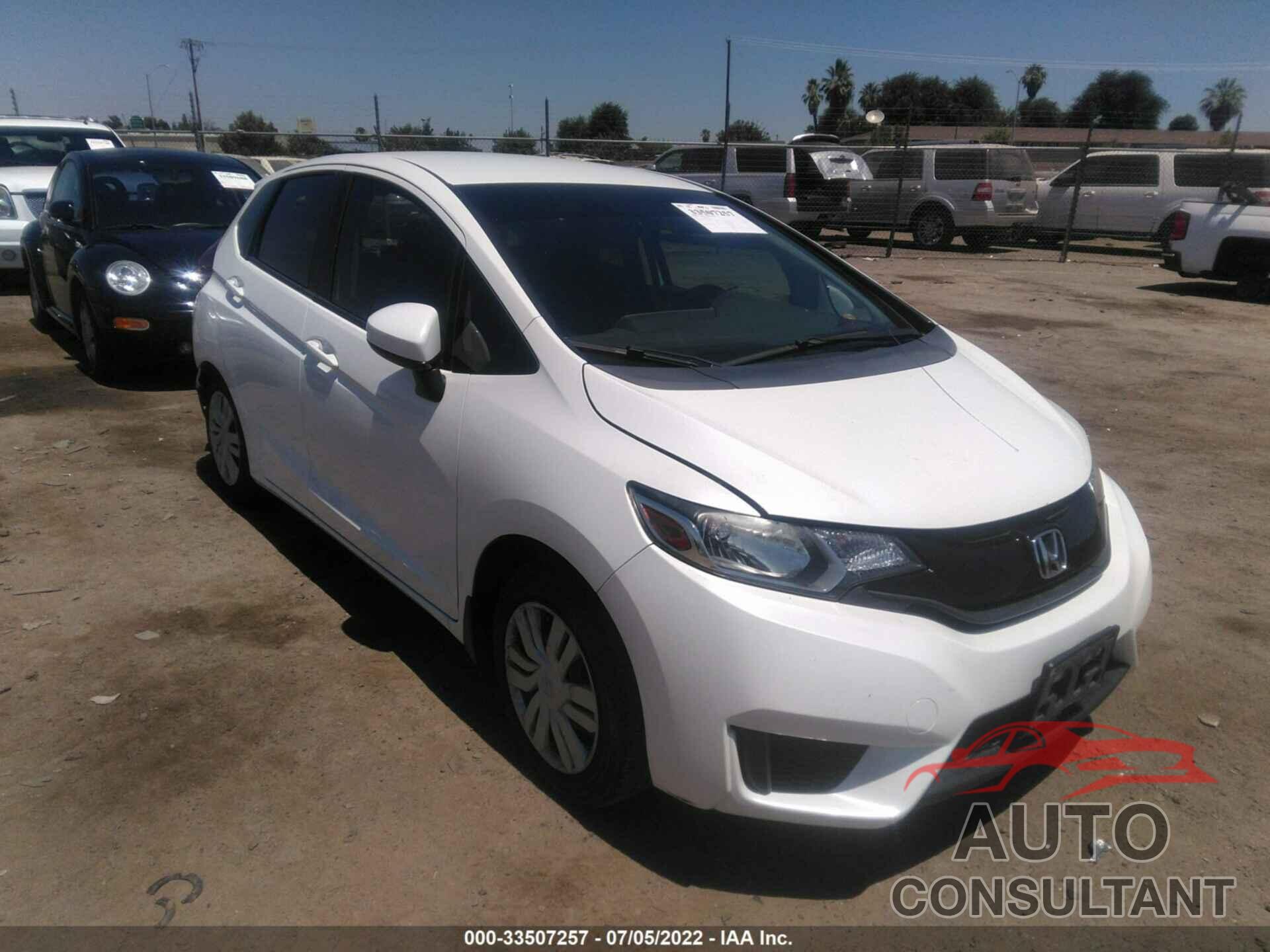 HONDA FIT 2017 - JHMGK5H54HS022992