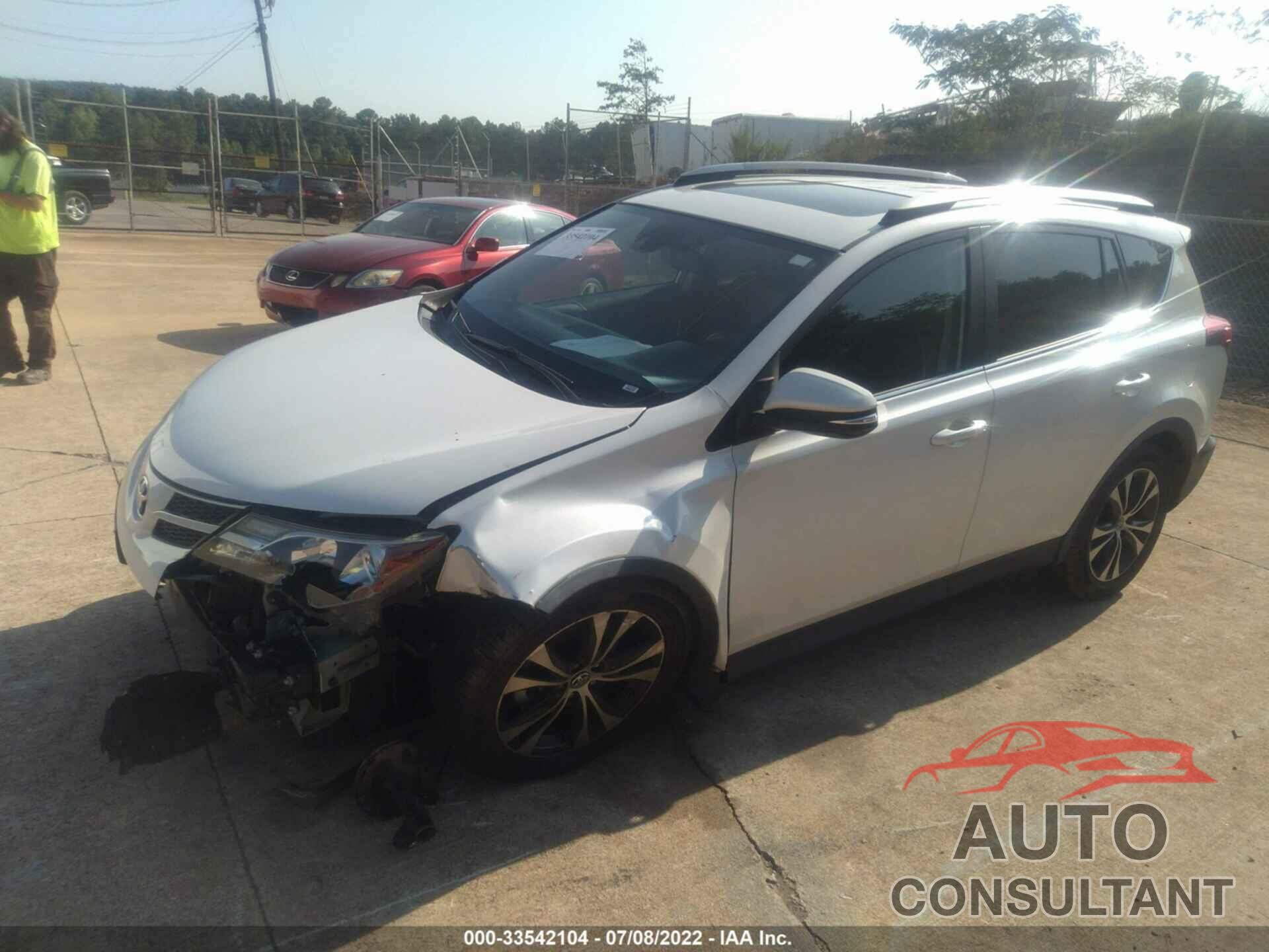 TOYOTA RAV4 2015 - 2T3YFREV5FW183958