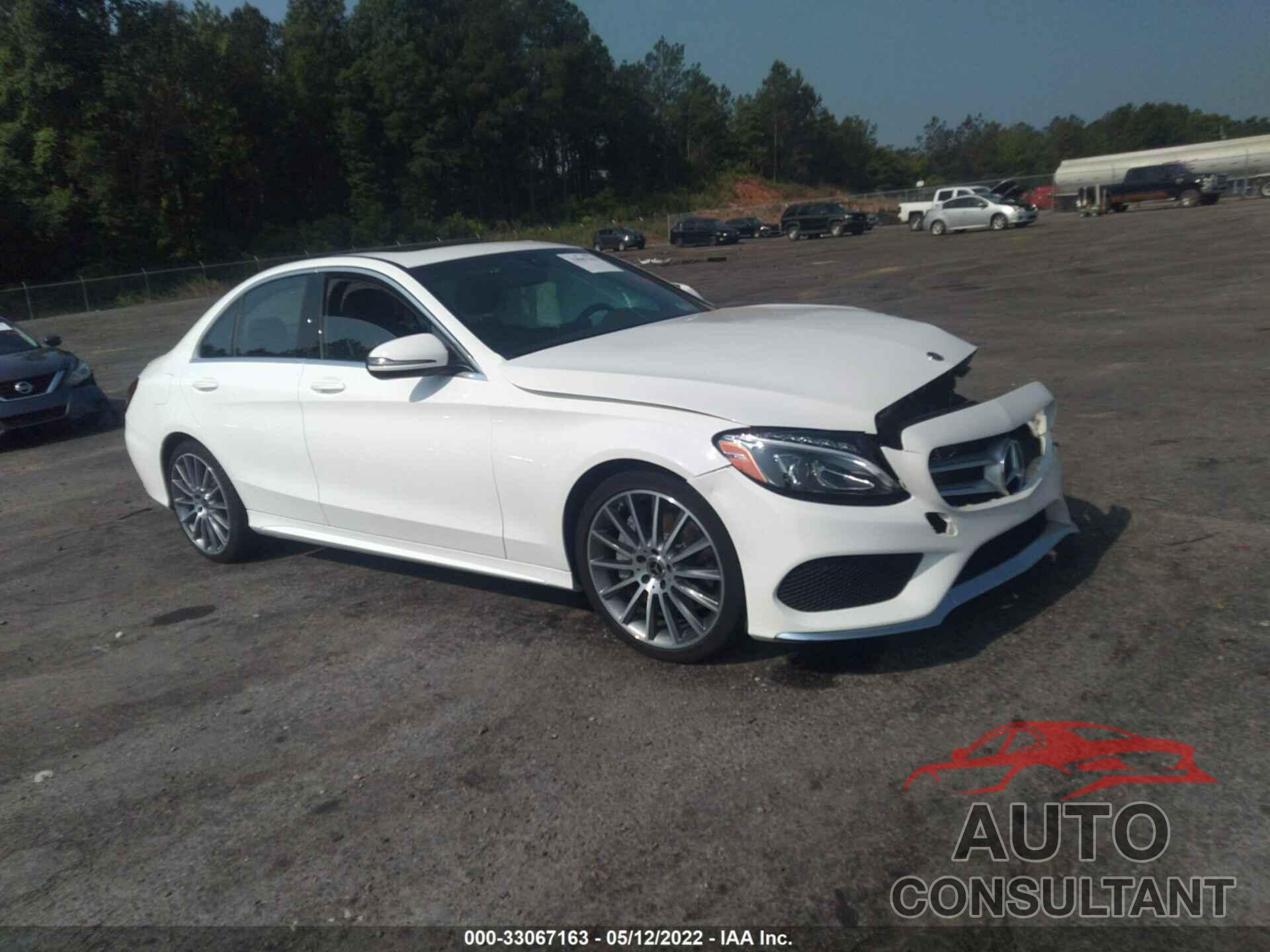 MERCEDES-BENZ C-CLASS 2018 - 55SWF4JB7JU247601
