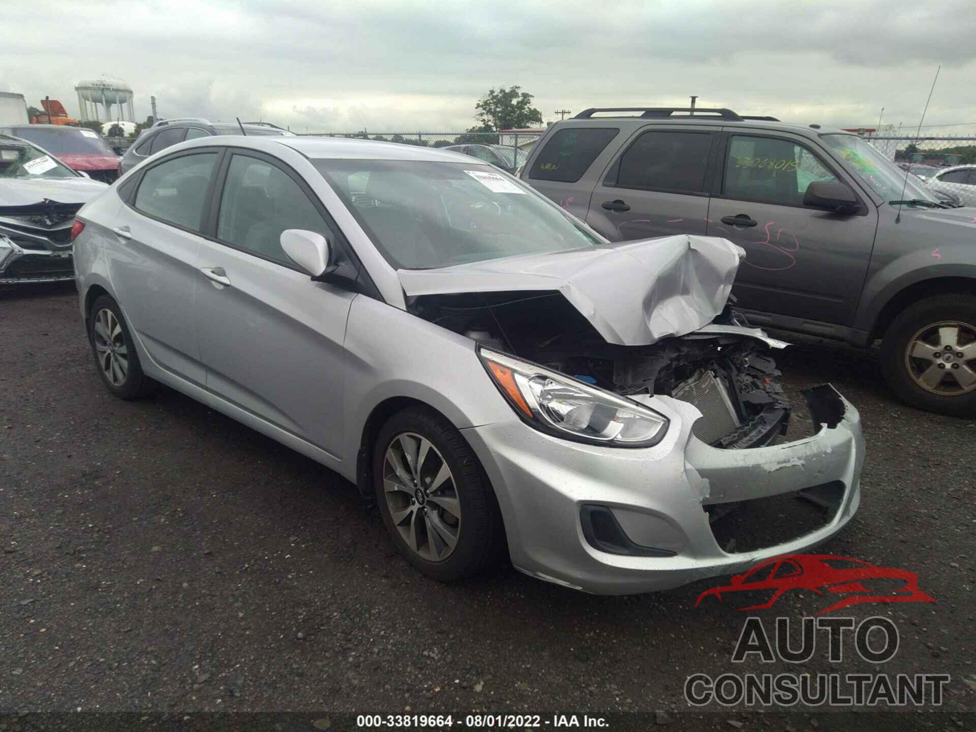 HYUNDAI ACCENT 2017 - KMHCT4AE9HU350815