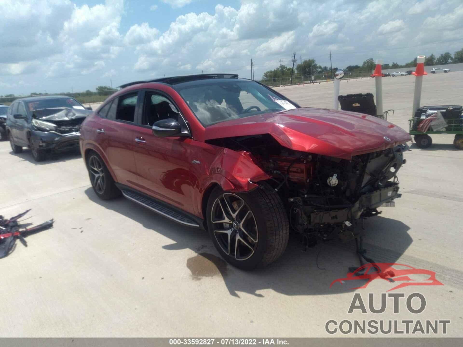 MERCEDES-BENZ GLE 2022 - 4JGFD6BB4NA780453