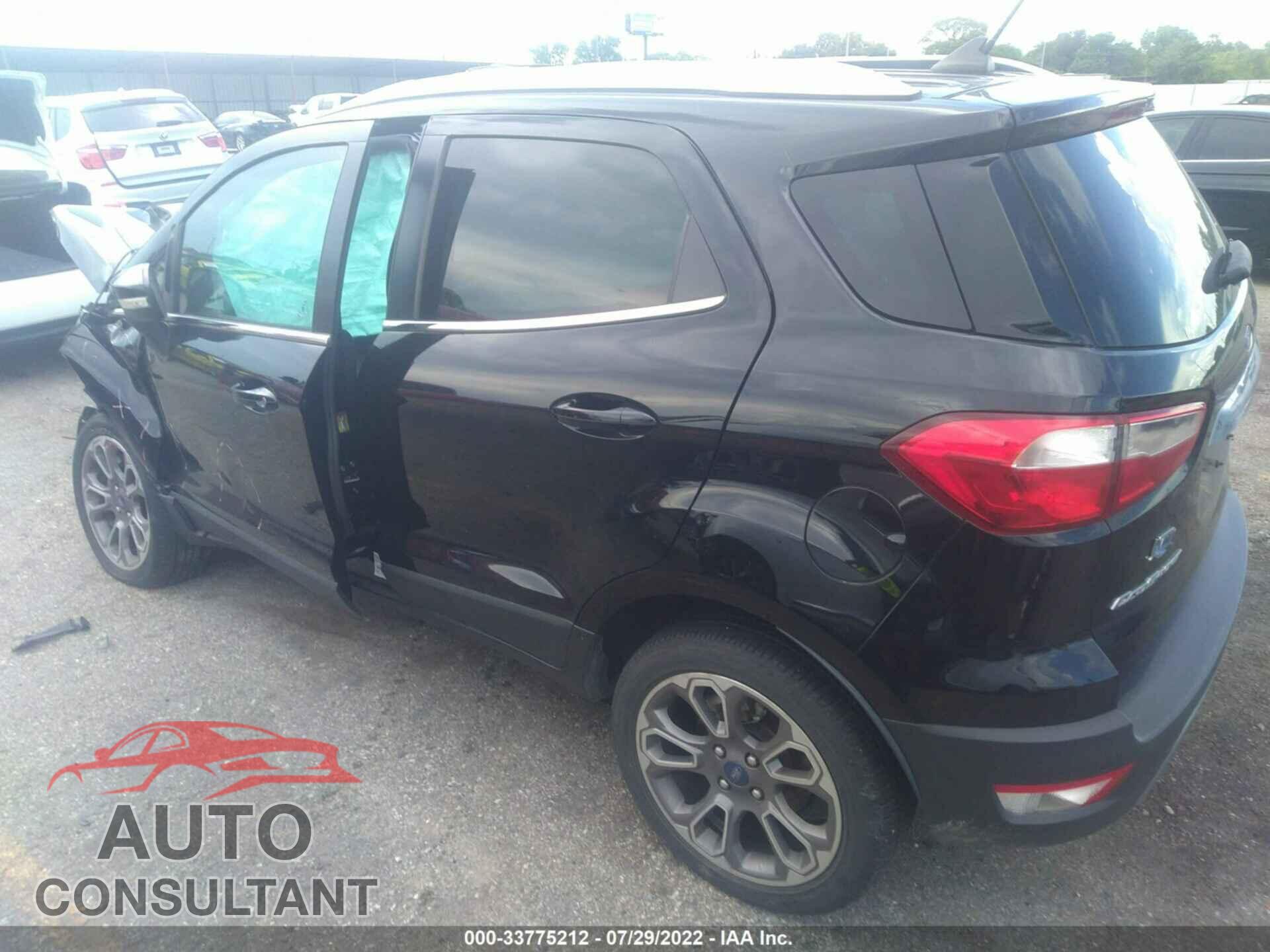 FORD ECOSPORT 2020 - MAJ6S3KL0LC352775