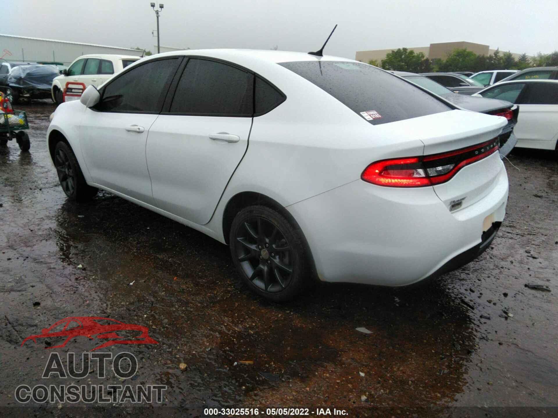 DODGE DART 2016 - 1C3CDFAA3GD736921
