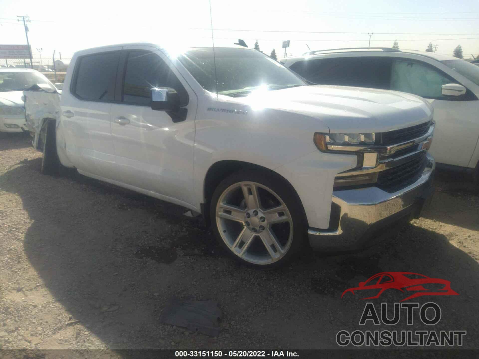 CHEVROLET SILVERADO 1500 2019 - 1GCPWCEDXKZ112684