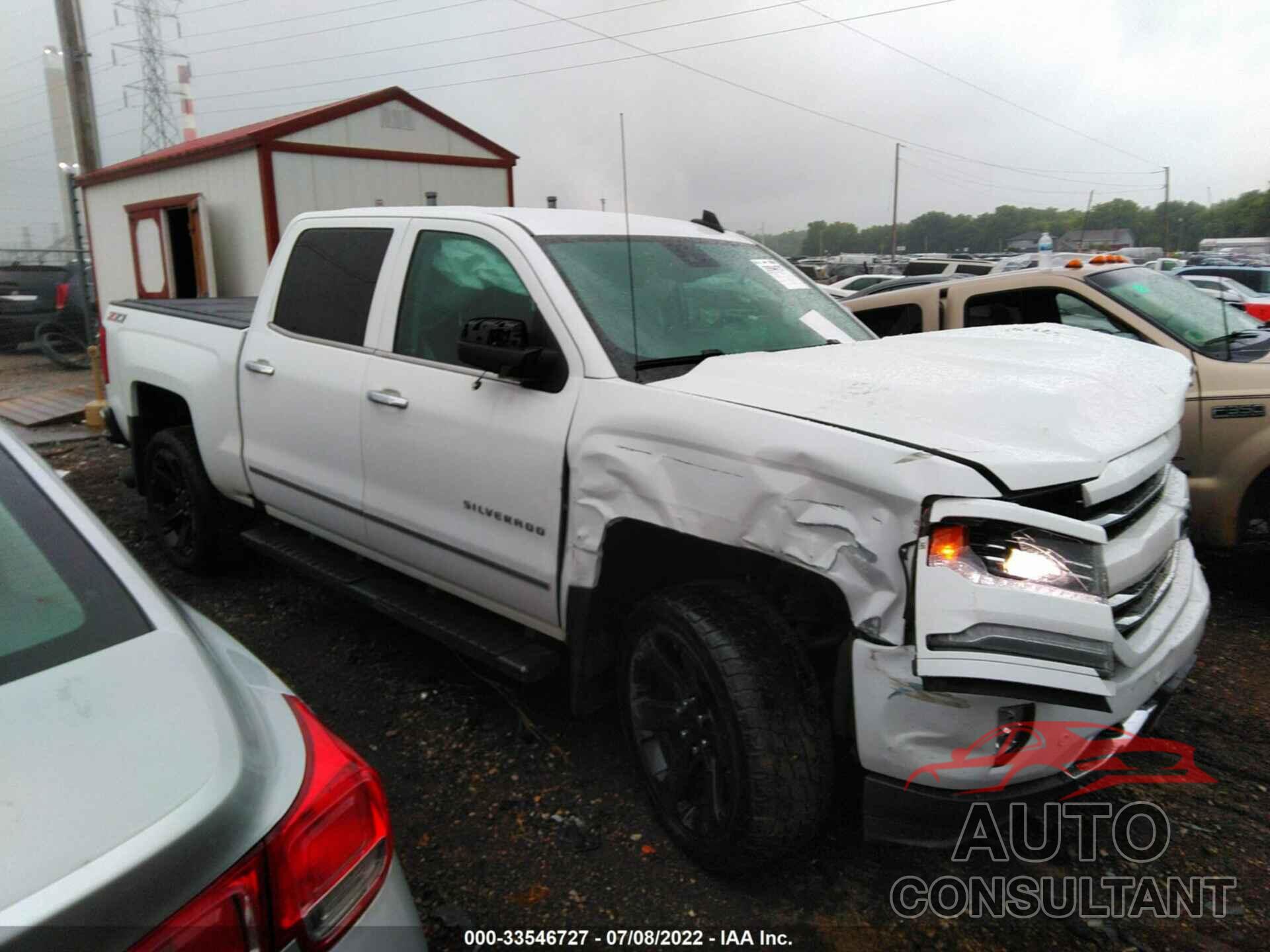 CHEVROLET SILVERADO 1500 2017 - 3GCUKSEJ4HG316632