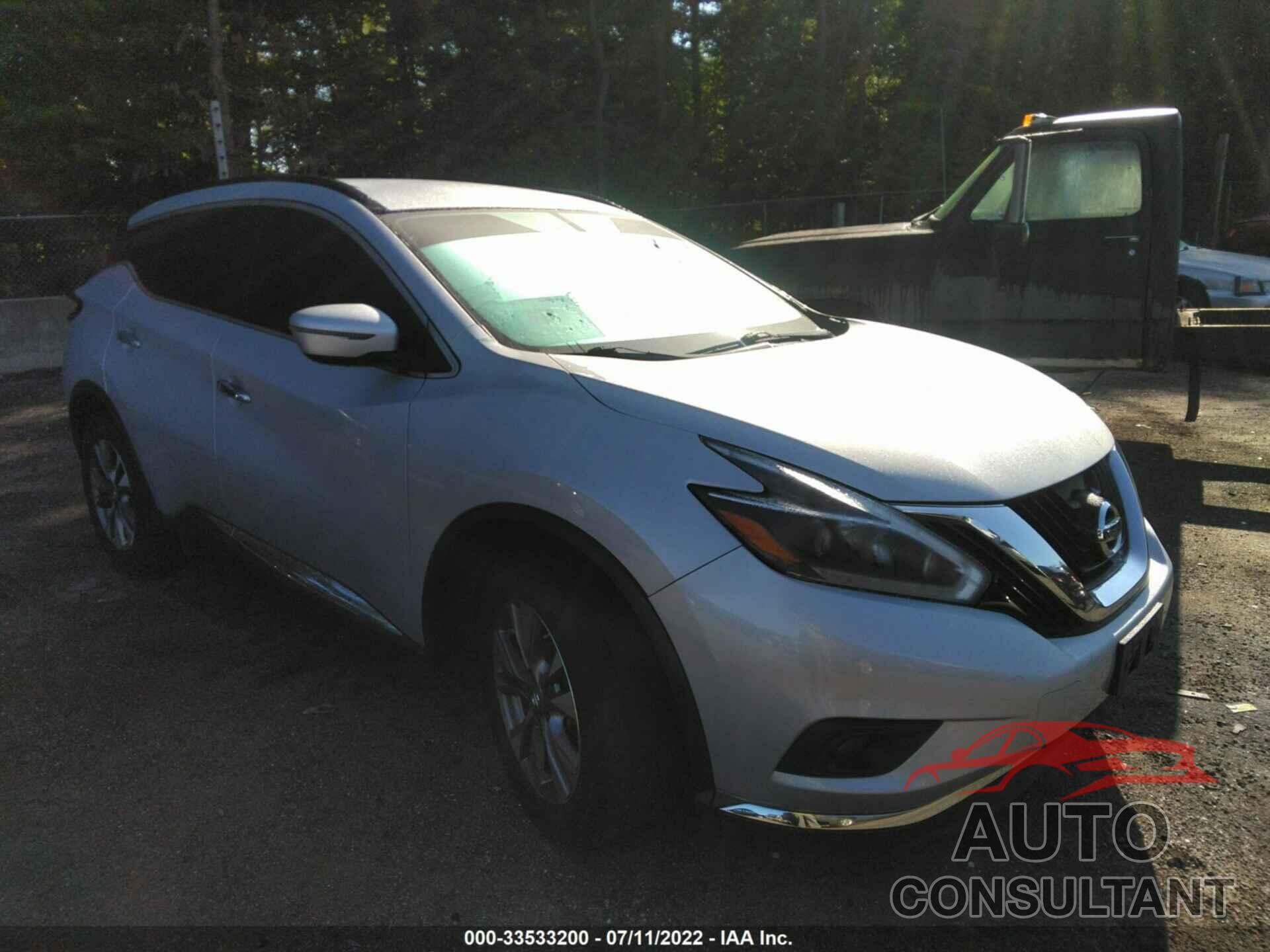 NISSAN MURANO 2018 - 5N1AZ2MG9JN116021