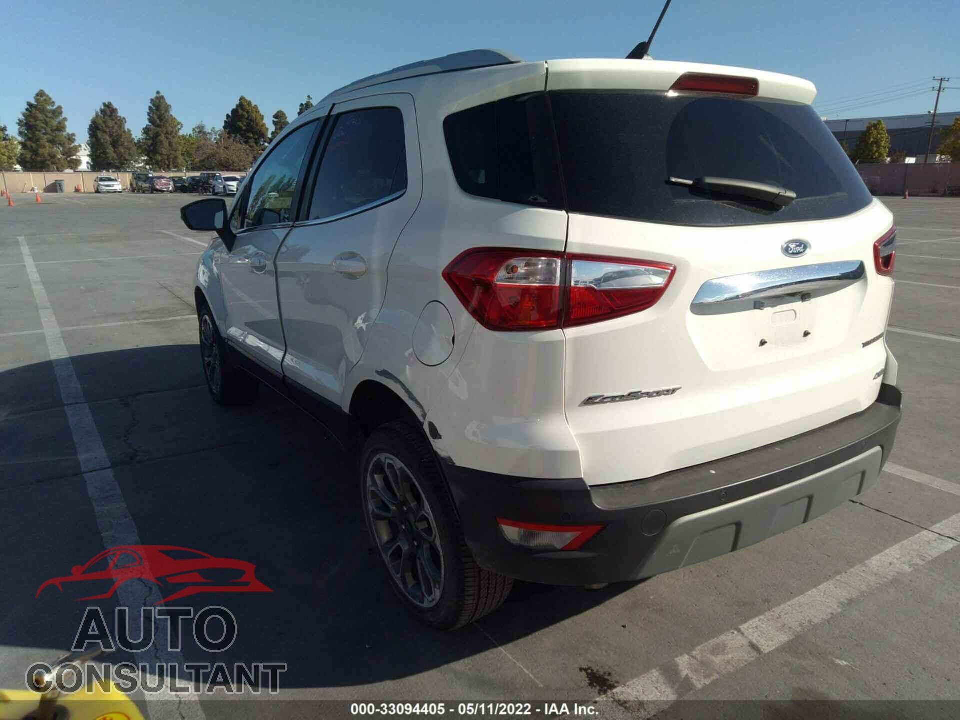 FORD ECOSPORT 2020 - MAJ6S3KL0LC354056
