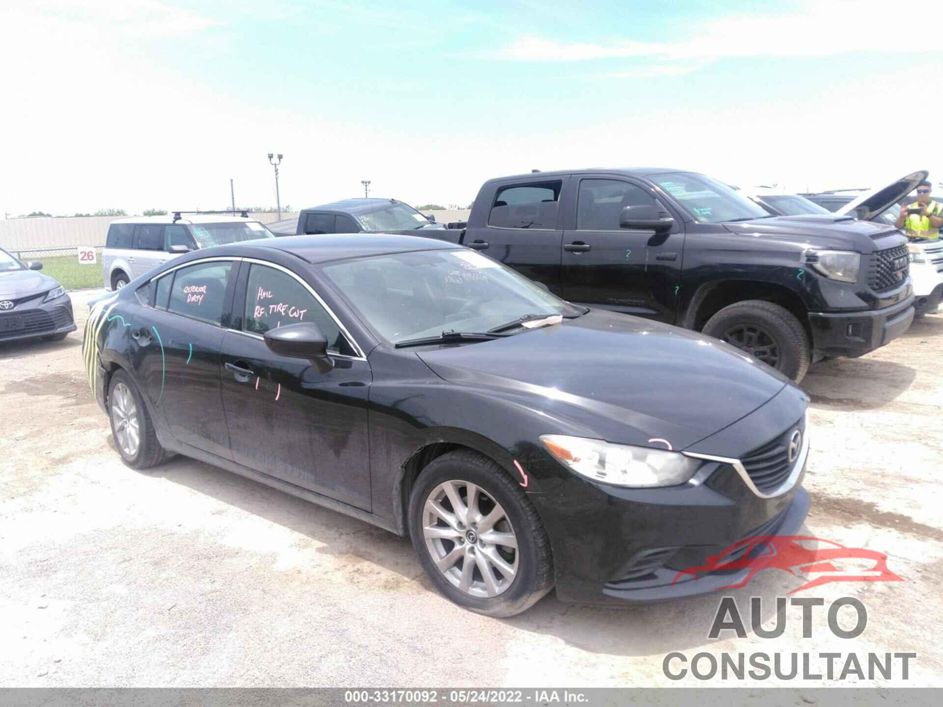 MAZDA MAZDA6 2016 - JM1GJ1U51G1405912