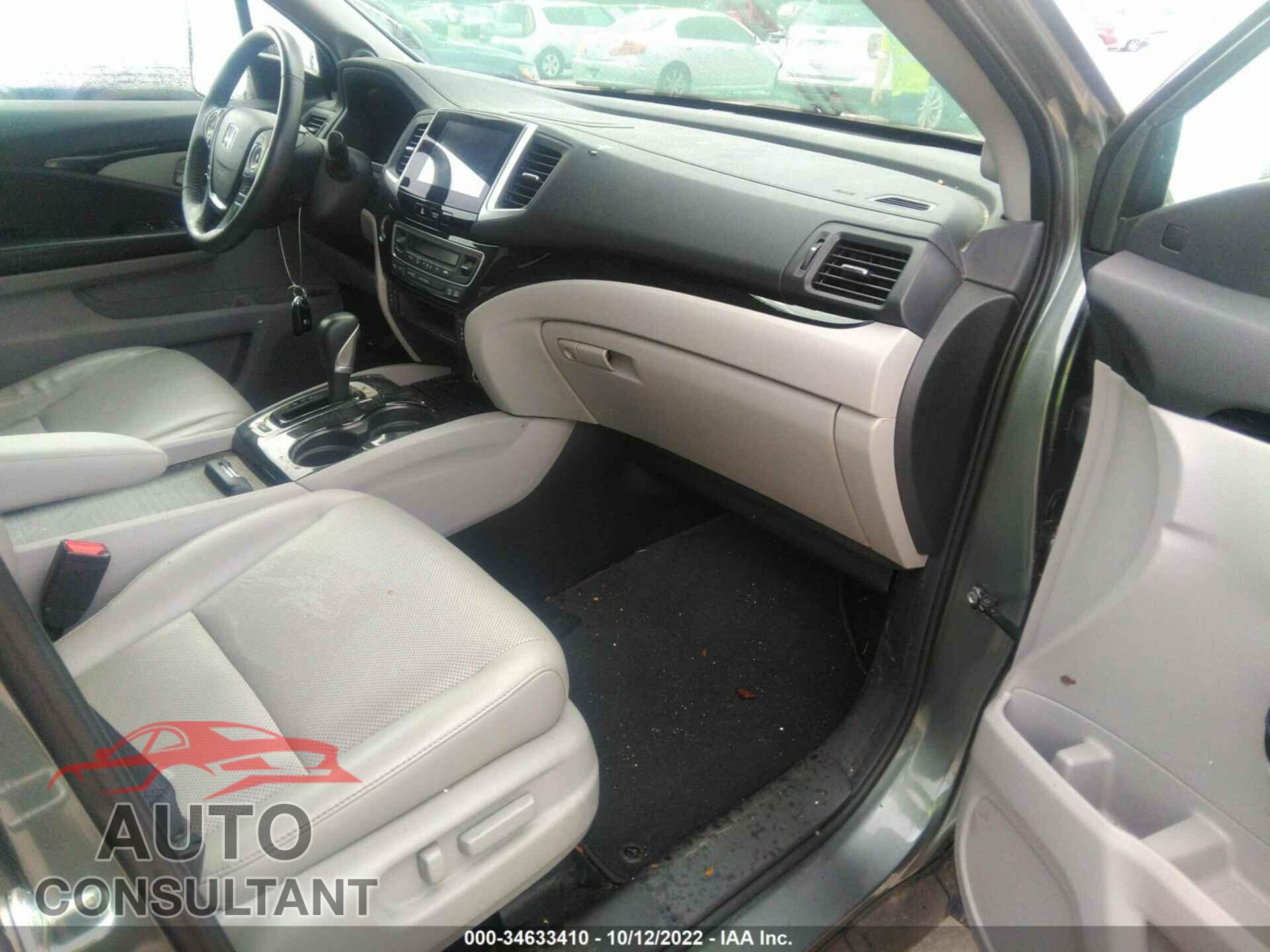HONDA RIDGELINE 2017 - 5FPYK3F73HB017558