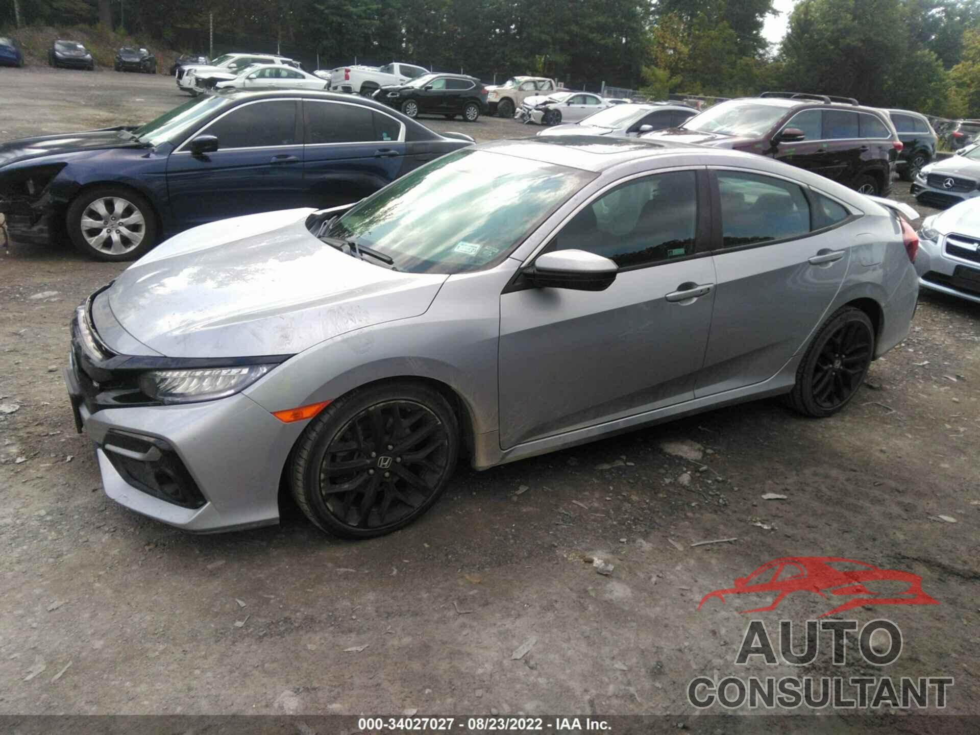 HONDA CIVIC SI SEDAN 2020 - 2HGFC1E54LH705087