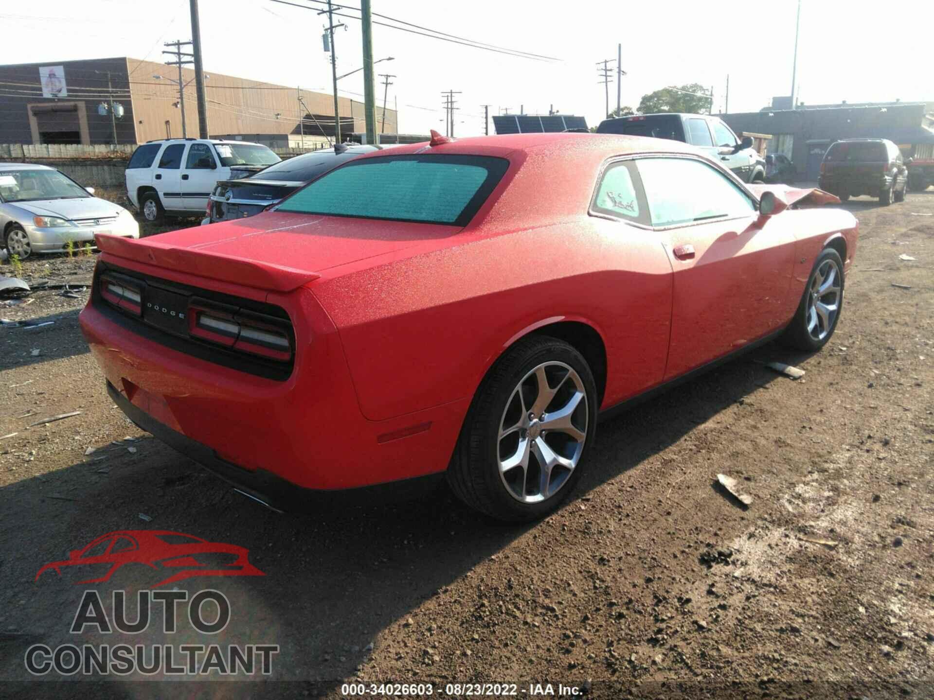 DODGE CHALLENGER 2016 - 2C3CDZAG5GH290330