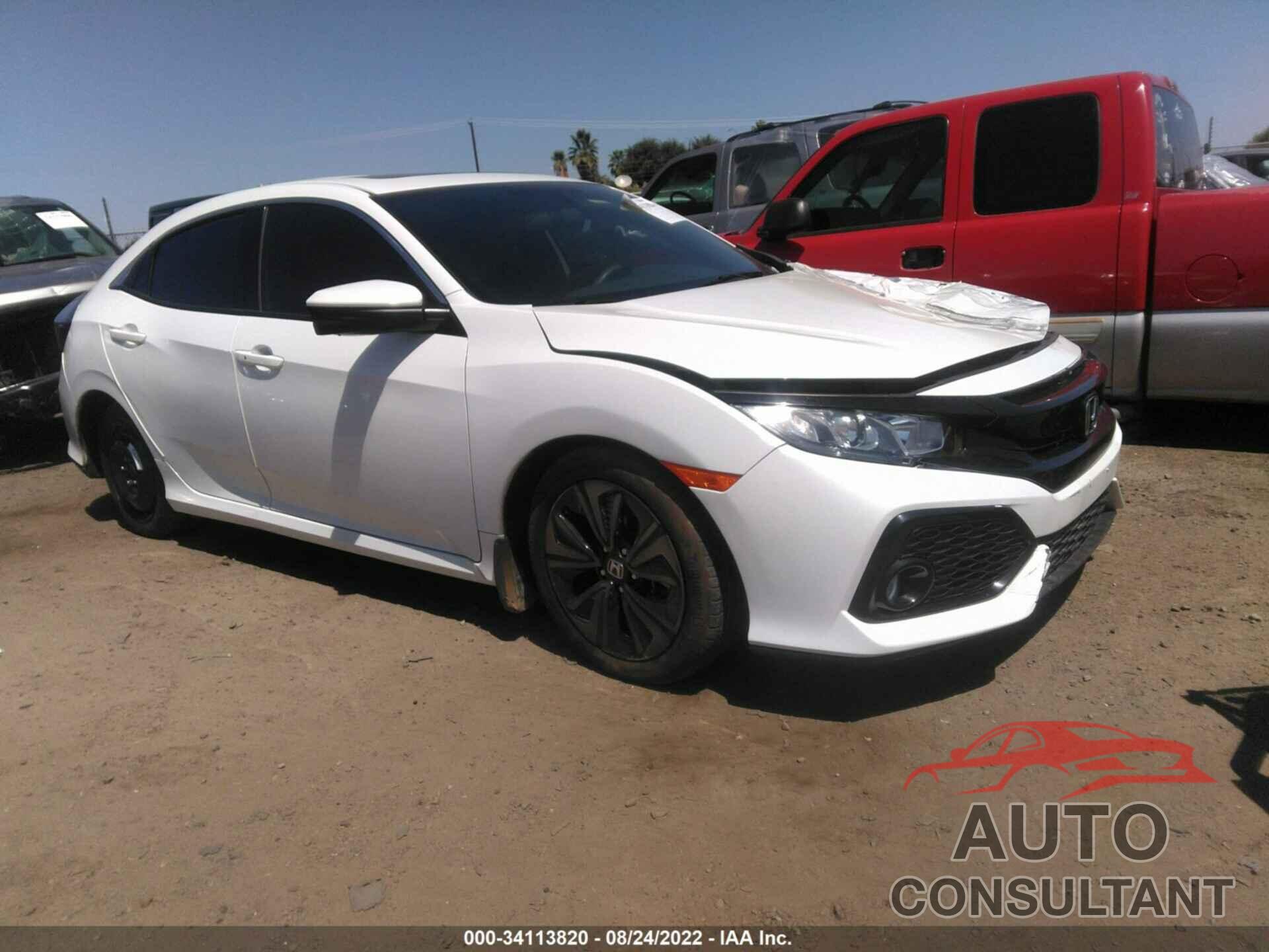 HONDA CIVIC HATCHBACK 2018 - SHHFK7H58JU432107