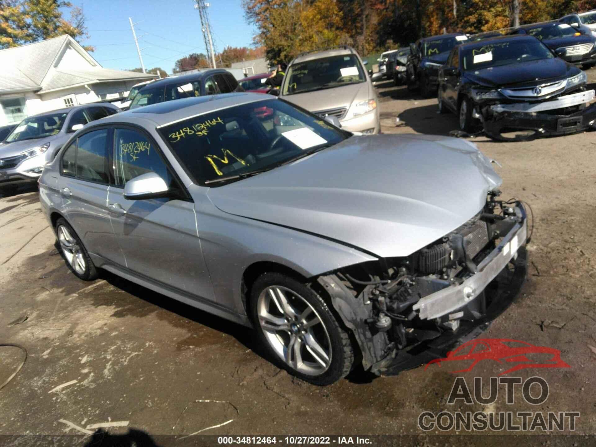 BMW 3 SERIES 2015 - WBA3B3C59FJ985205
