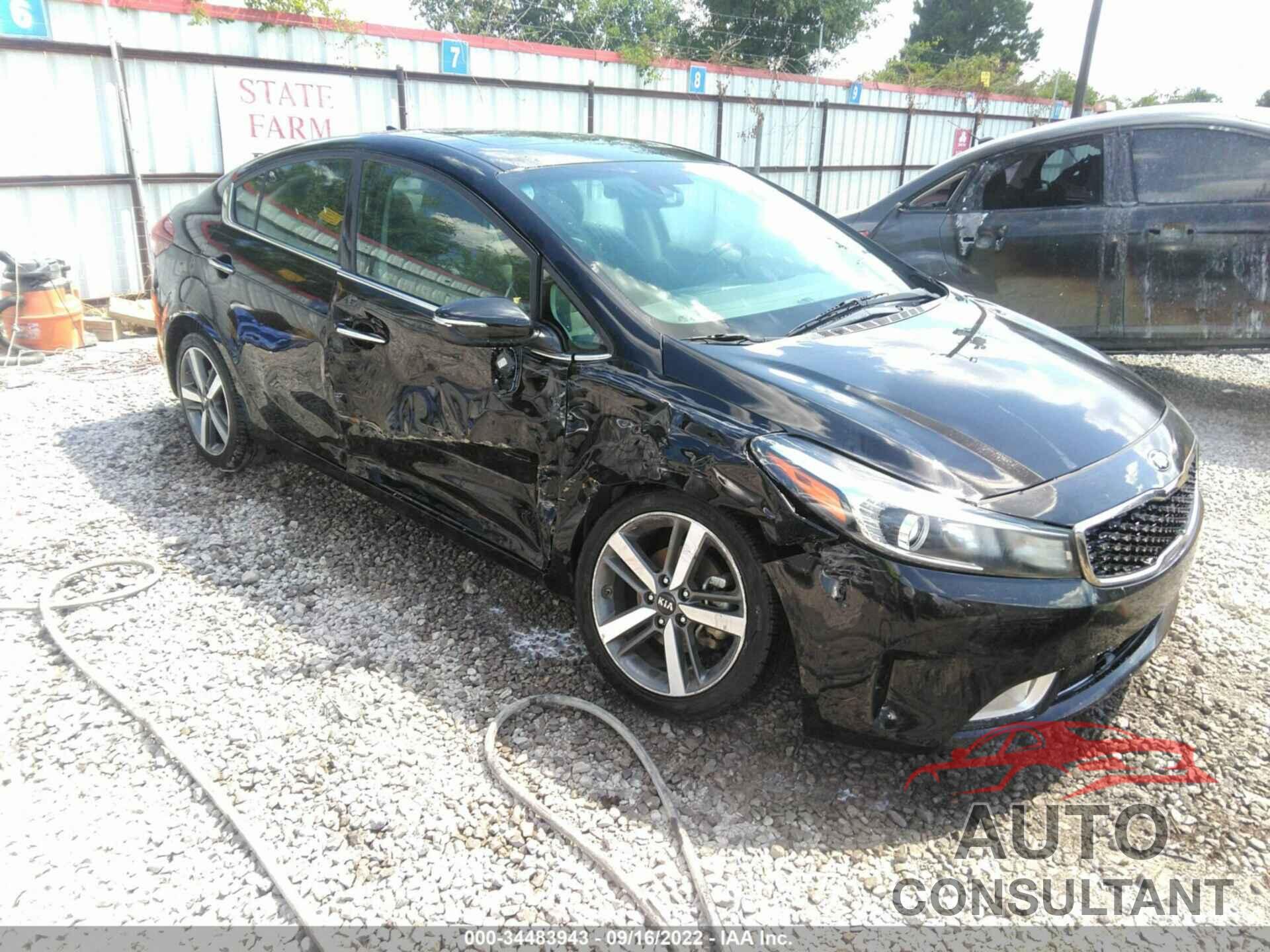 KIA FORTE 2017 - 3KPFN4A80HE092107