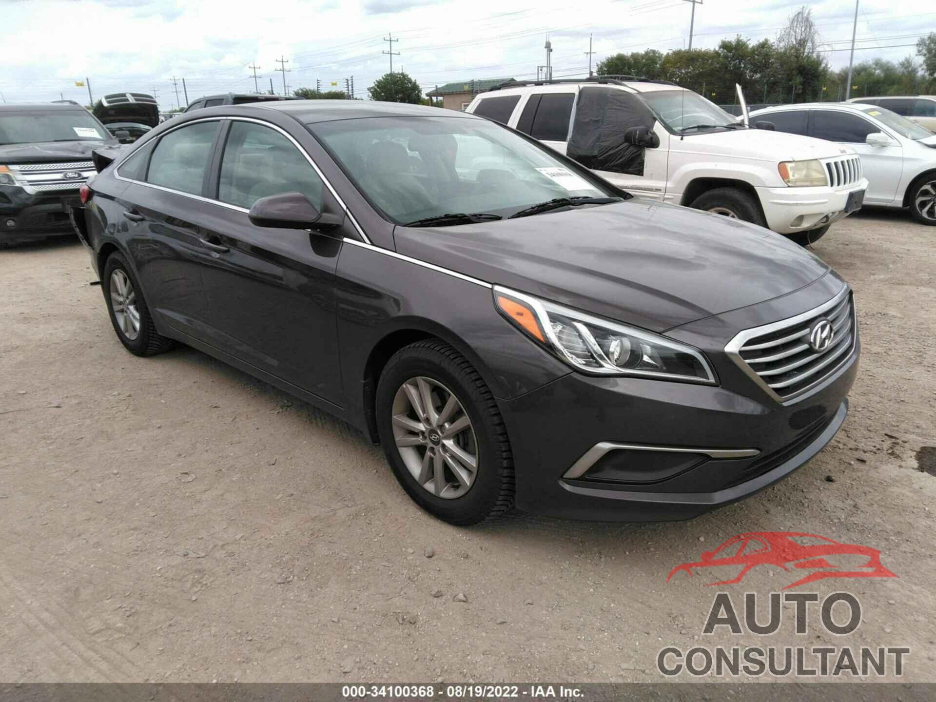 HYUNDAI SONATA 2017 - 5NPE24AFXHH518920