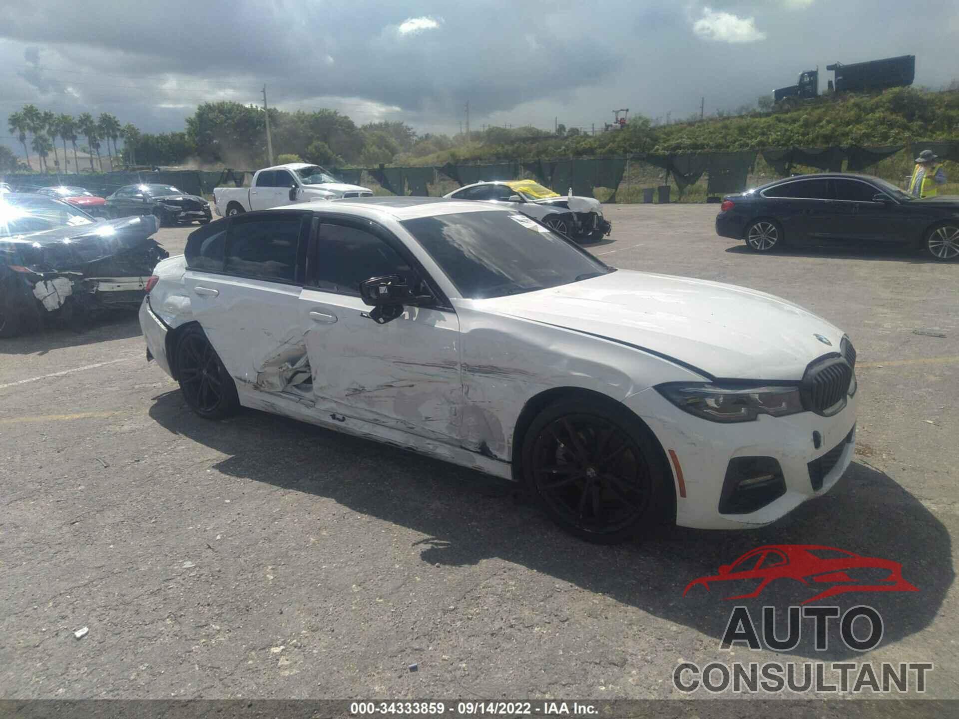 BMW 3 SERIES 2022 - 3MW5R1J06N8C32290