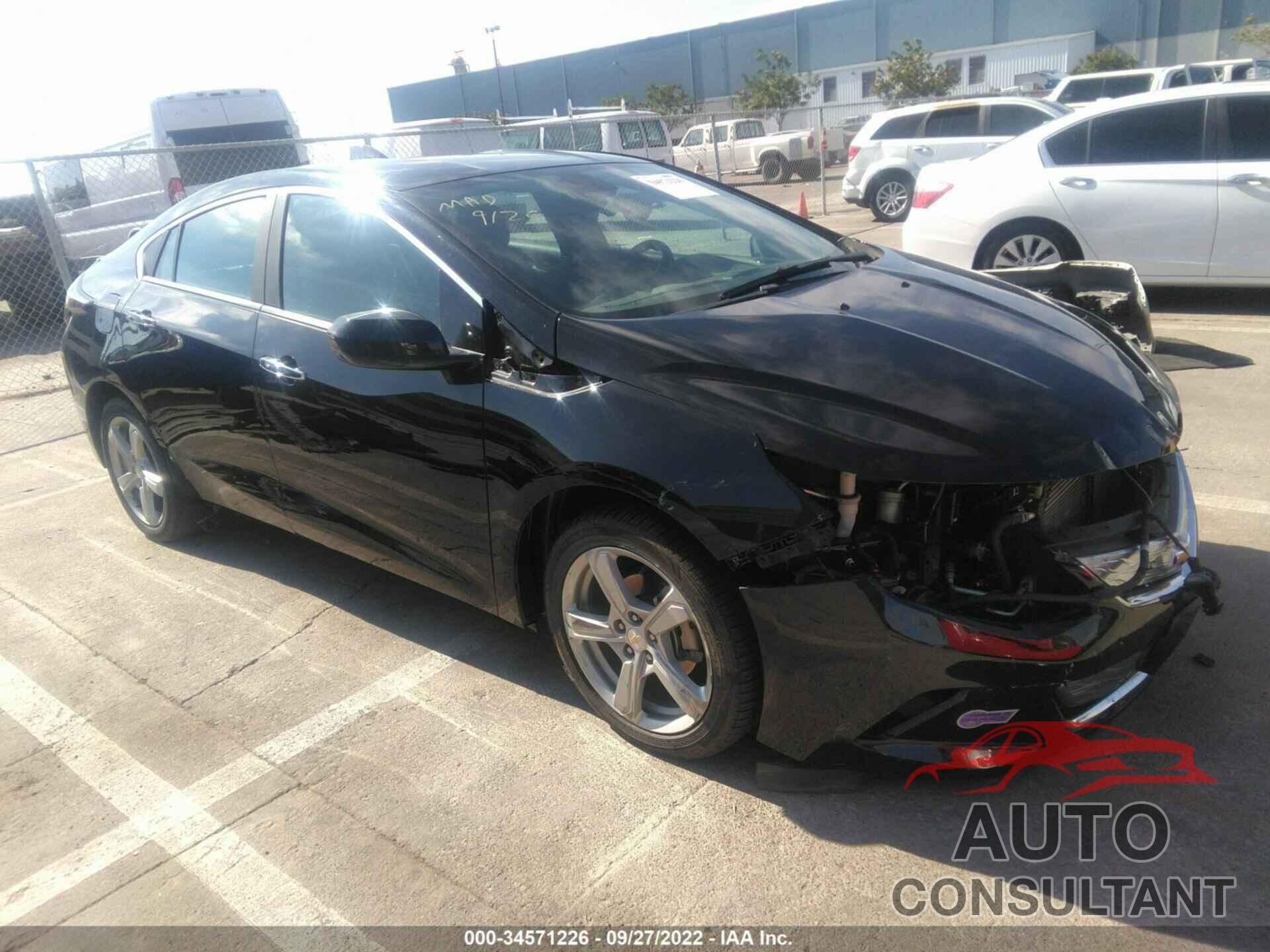 CHEVROLET VOLT 2016 - 1G1RC6S52GU139116