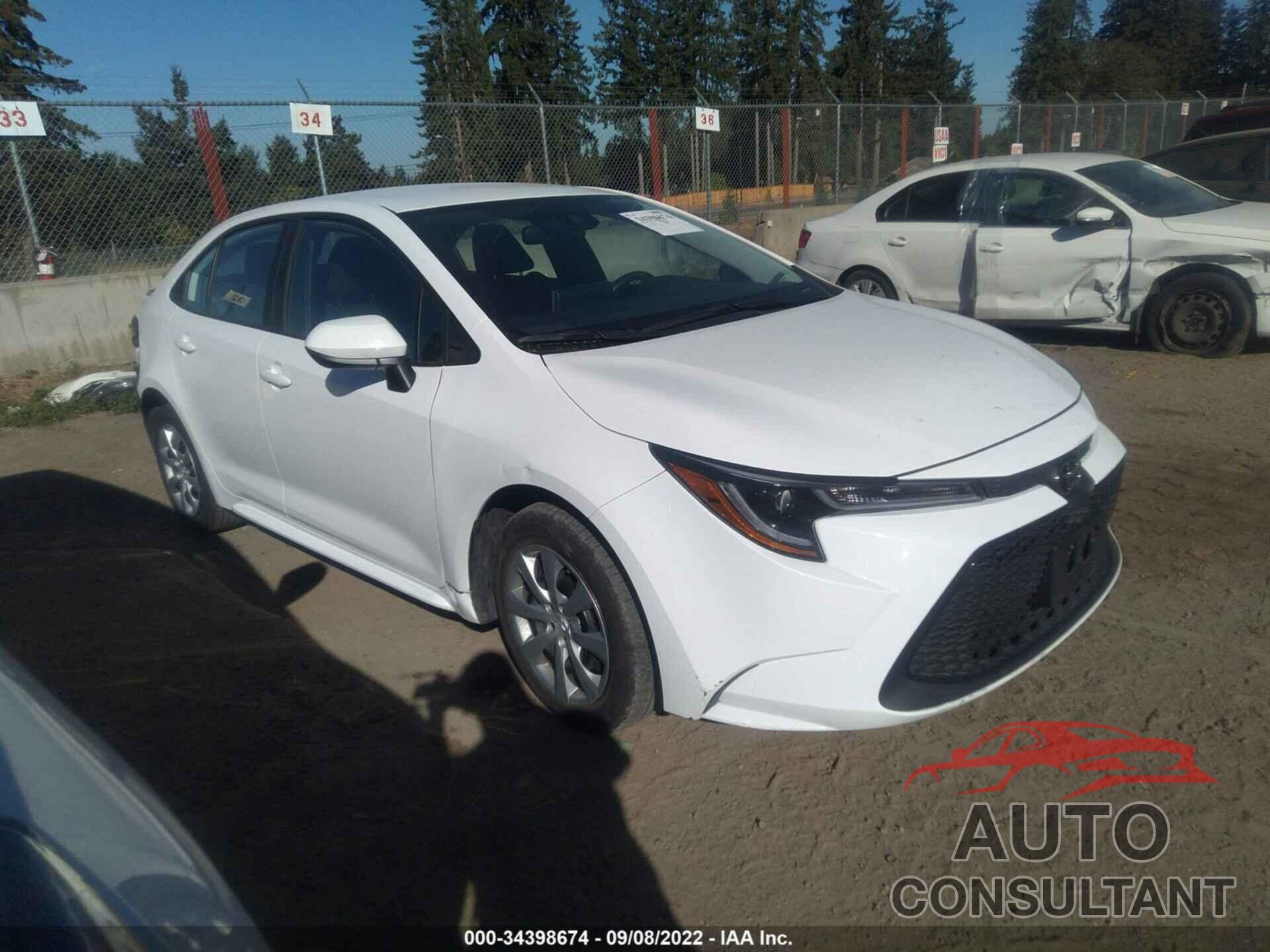 TOYOTA COROLLA 2021 - 5YFEPMAE4MP190920