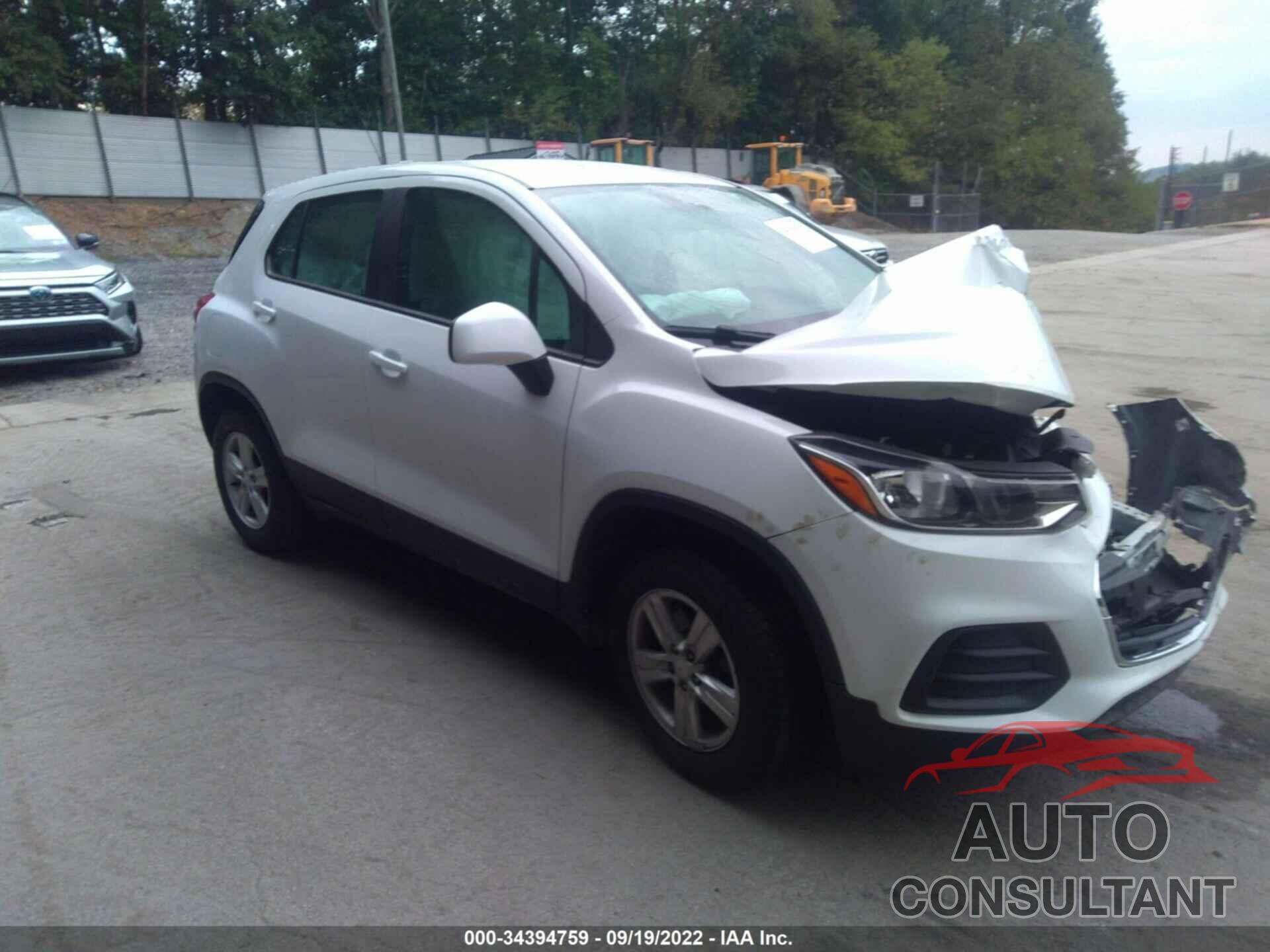 CHEVROLET TRAX 2017 - KL7CJNSB9HB091711