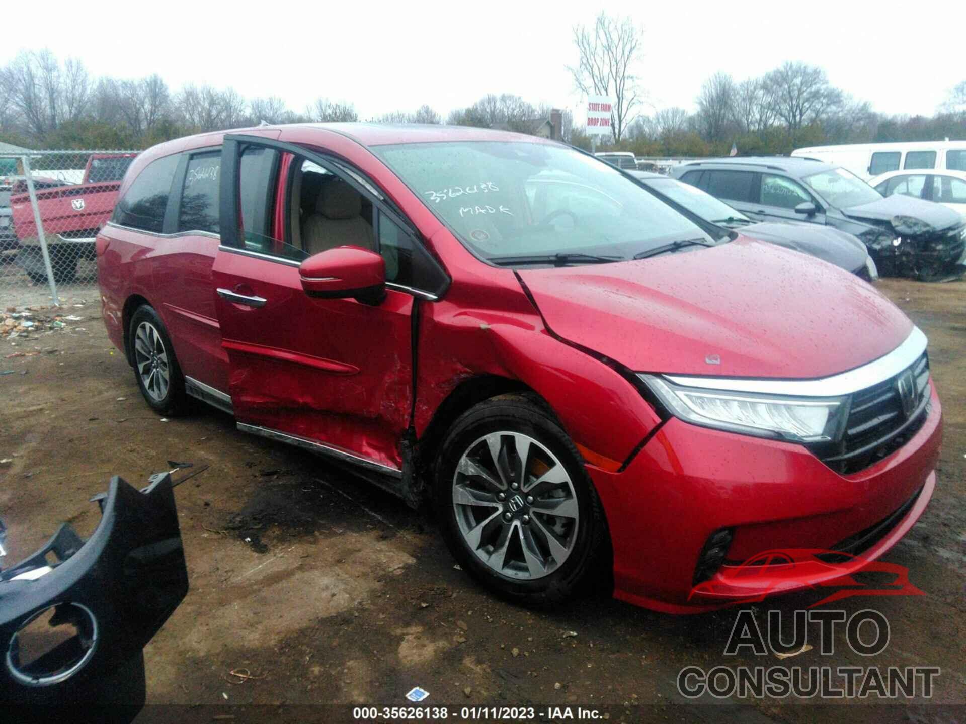 HONDA ODYSSEY 2022 - 5FNRL6H70NB034595