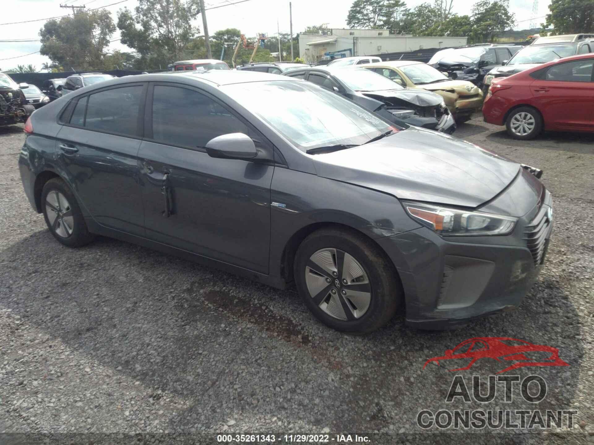 HYUNDAI IONIQ HYBRID 2019 - KMHC65LC5KU124741