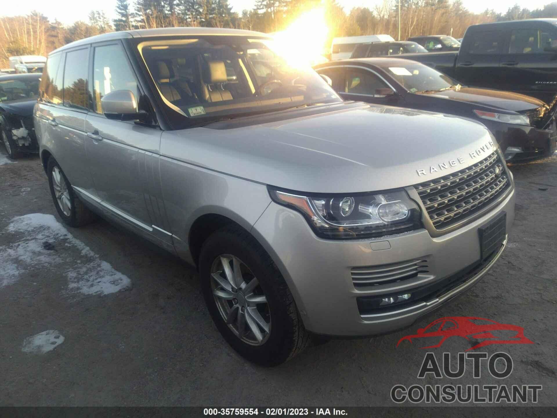 LAND ROVER RANGE ROVER 2016 - SALGR2VF4GA263781