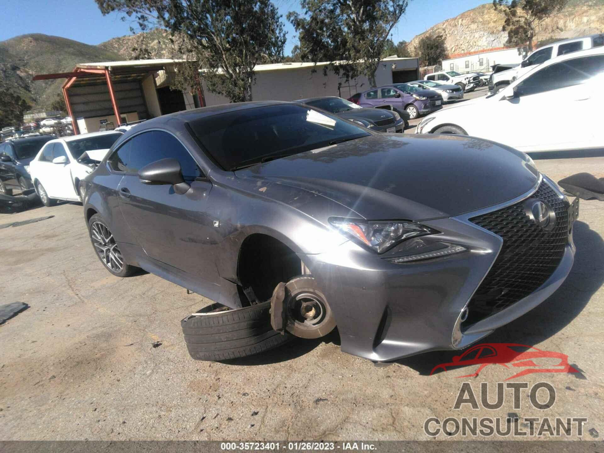 LEXUS RC 350 2015 - JTHHE5BCXF5008710
