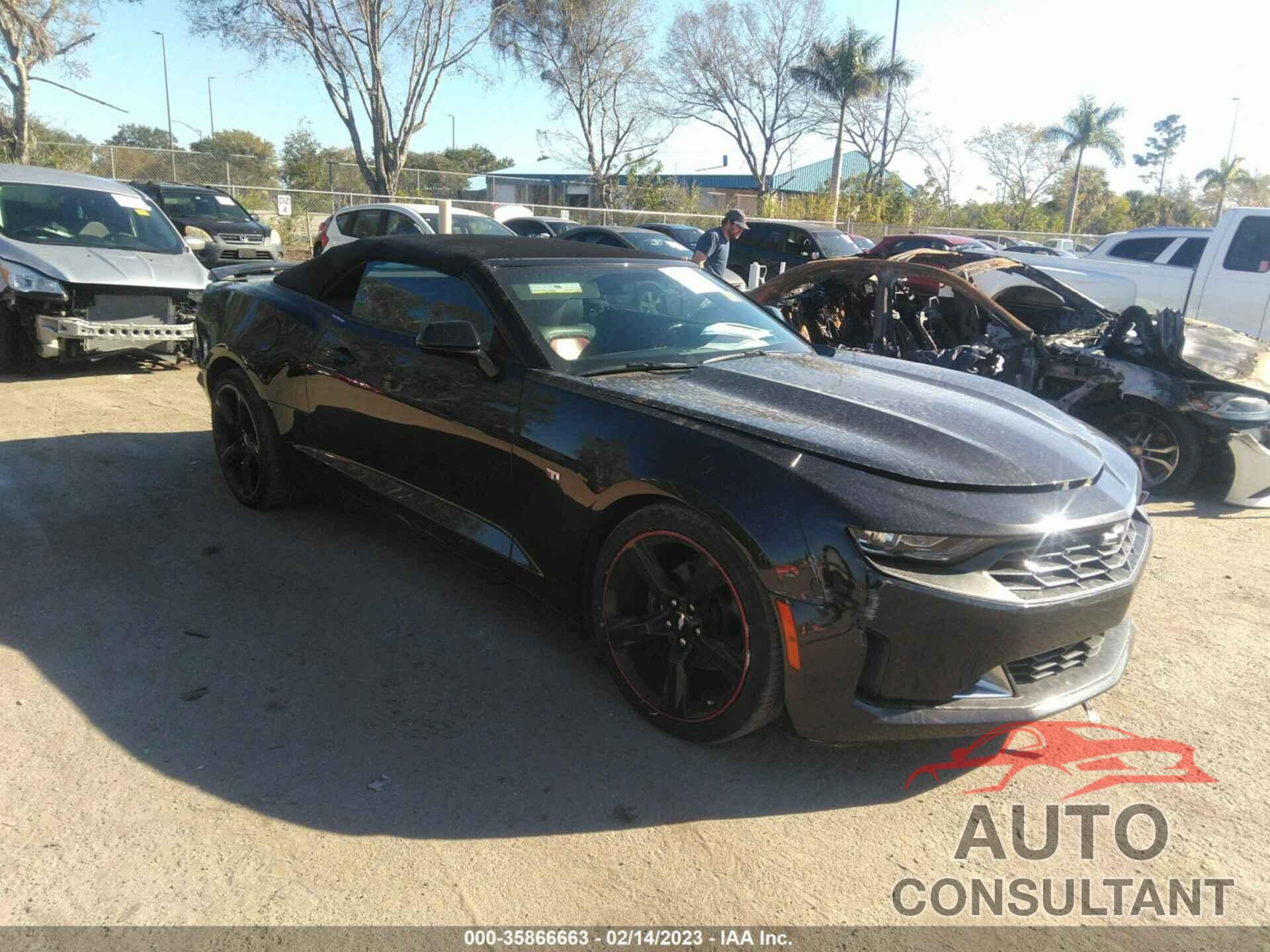 CHEVROLET CAMARO 2019 - 1G1FD3DS0K0138600