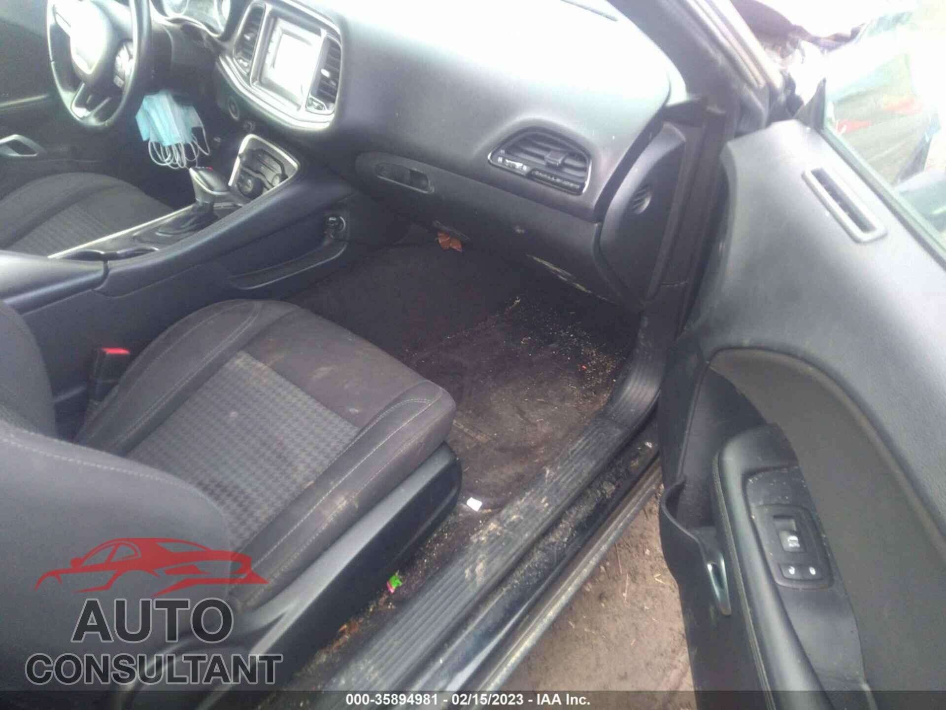DODGE CHALLENGER 2015 - 2C3CDZAG9FH747400