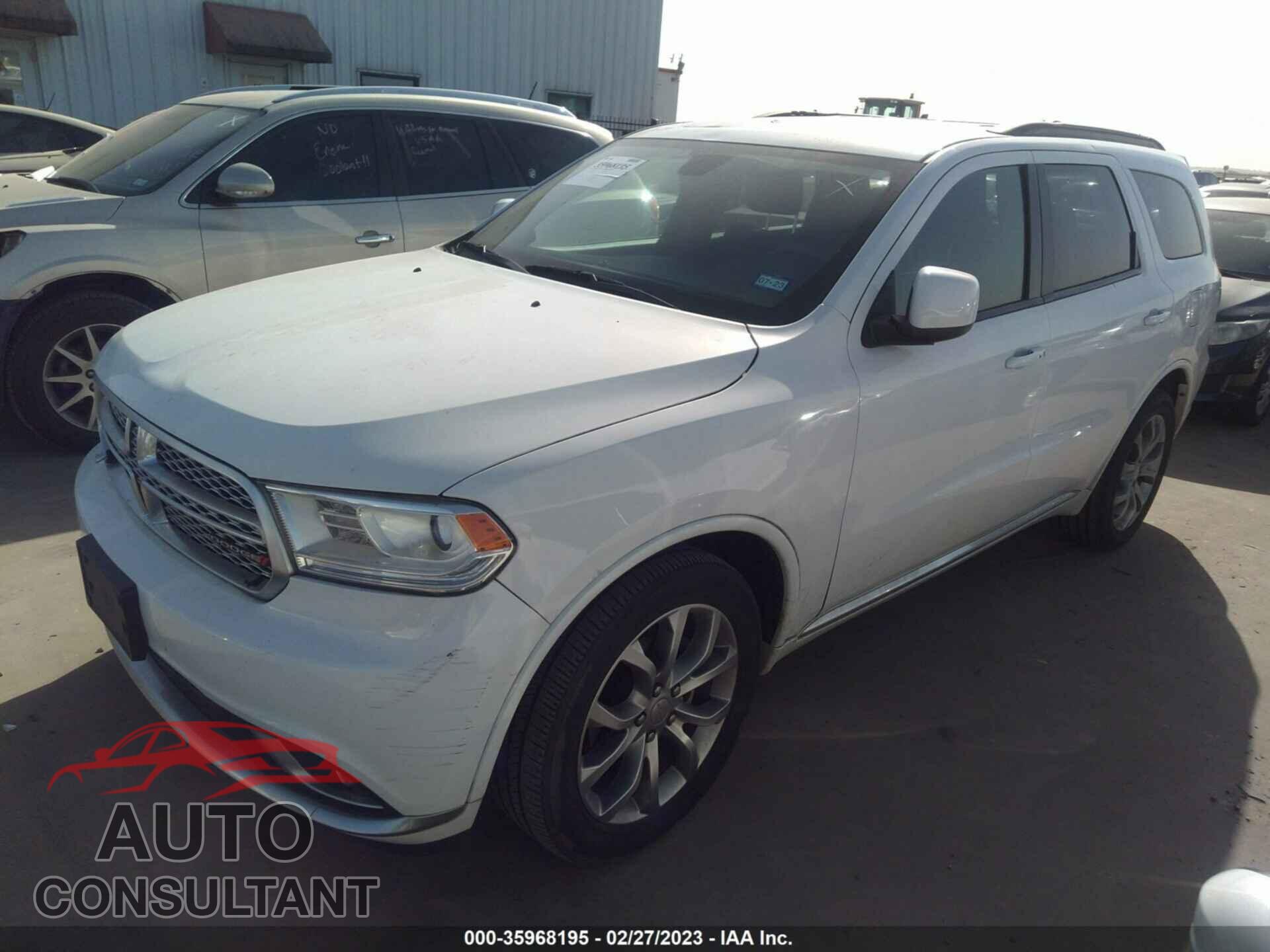 DODGE DURANGO 2017 - 1C4RDHAG5HC762109