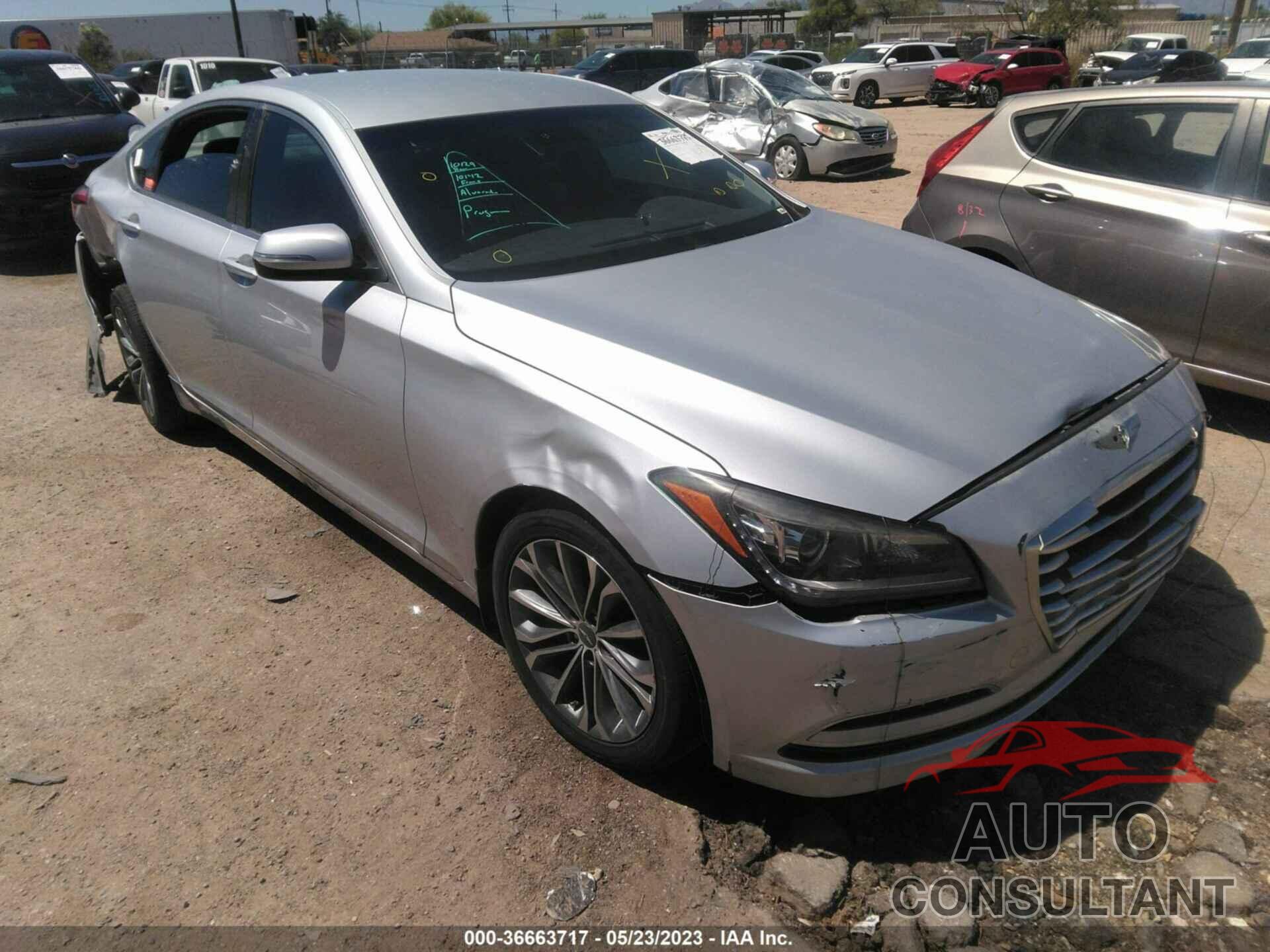 HYUNDAI GENESIS 2016 - KMHGN4JE9GU118063