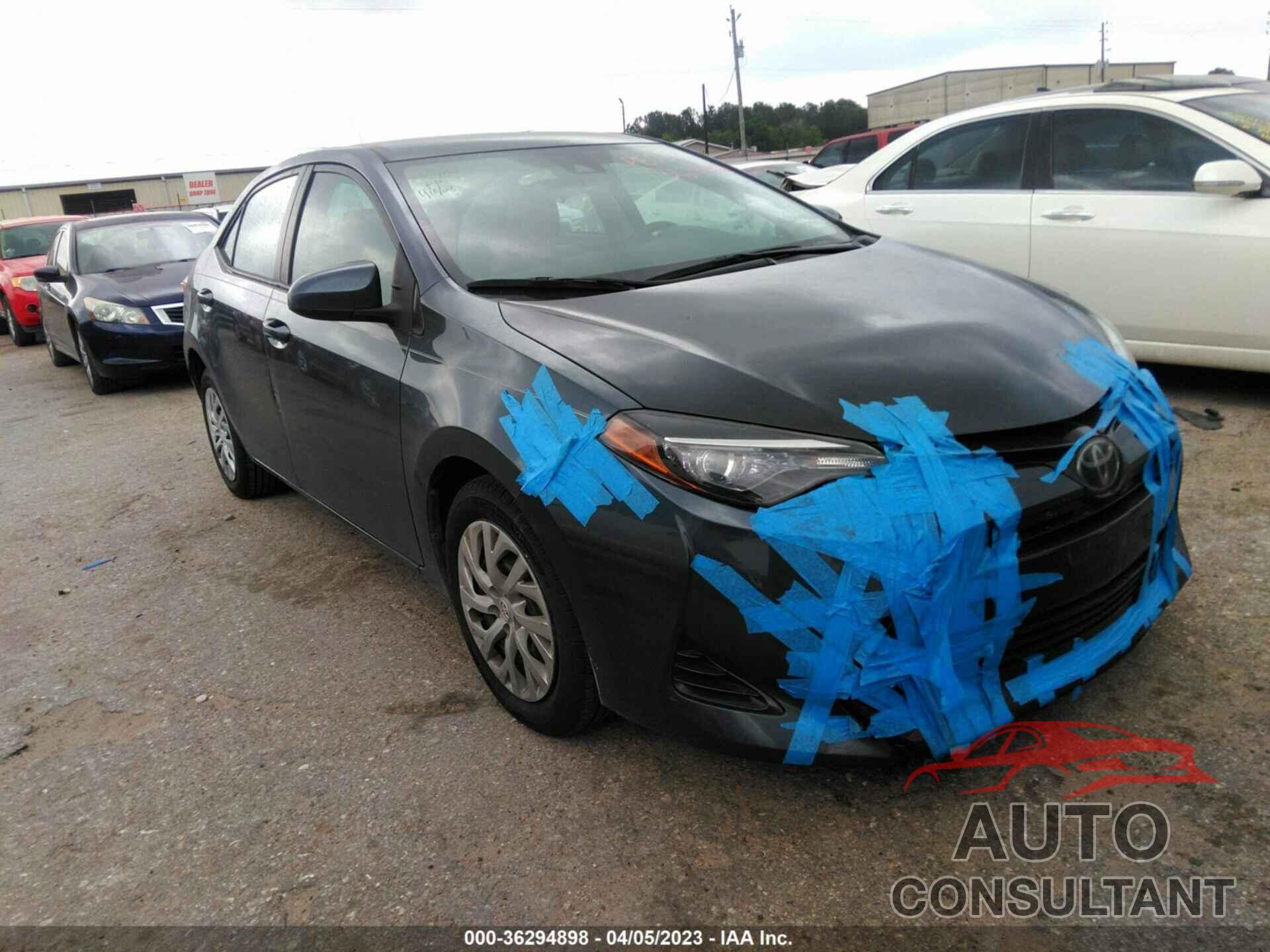 TOYOTA COROLLA 2018 - 2T1BURHE4JC989980