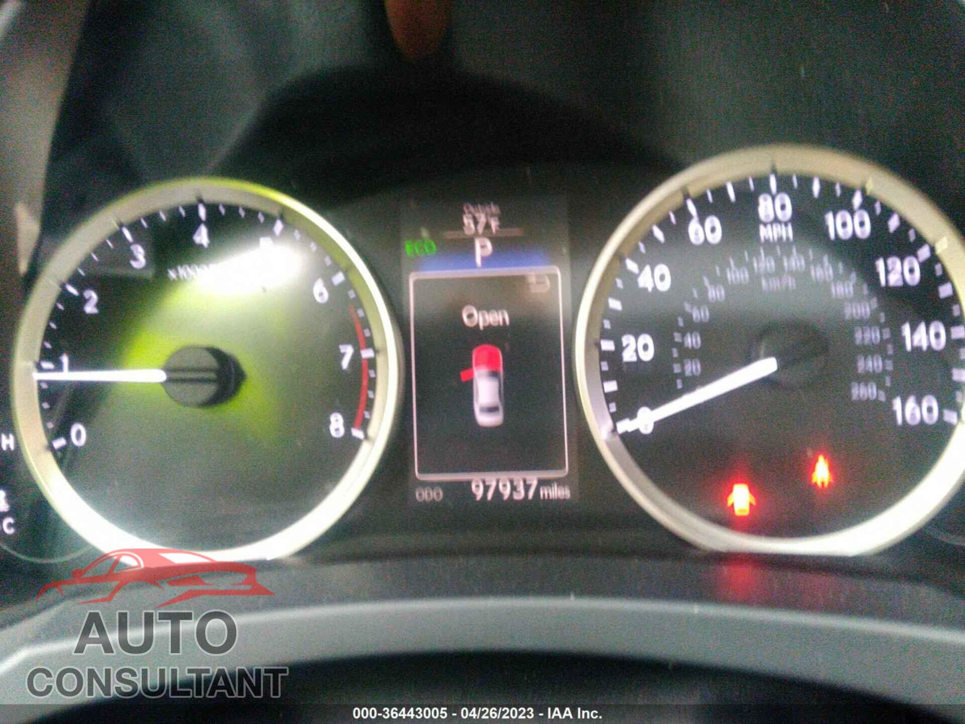 LEXUS IS 250 2015 - JTHCF1D27F5019345