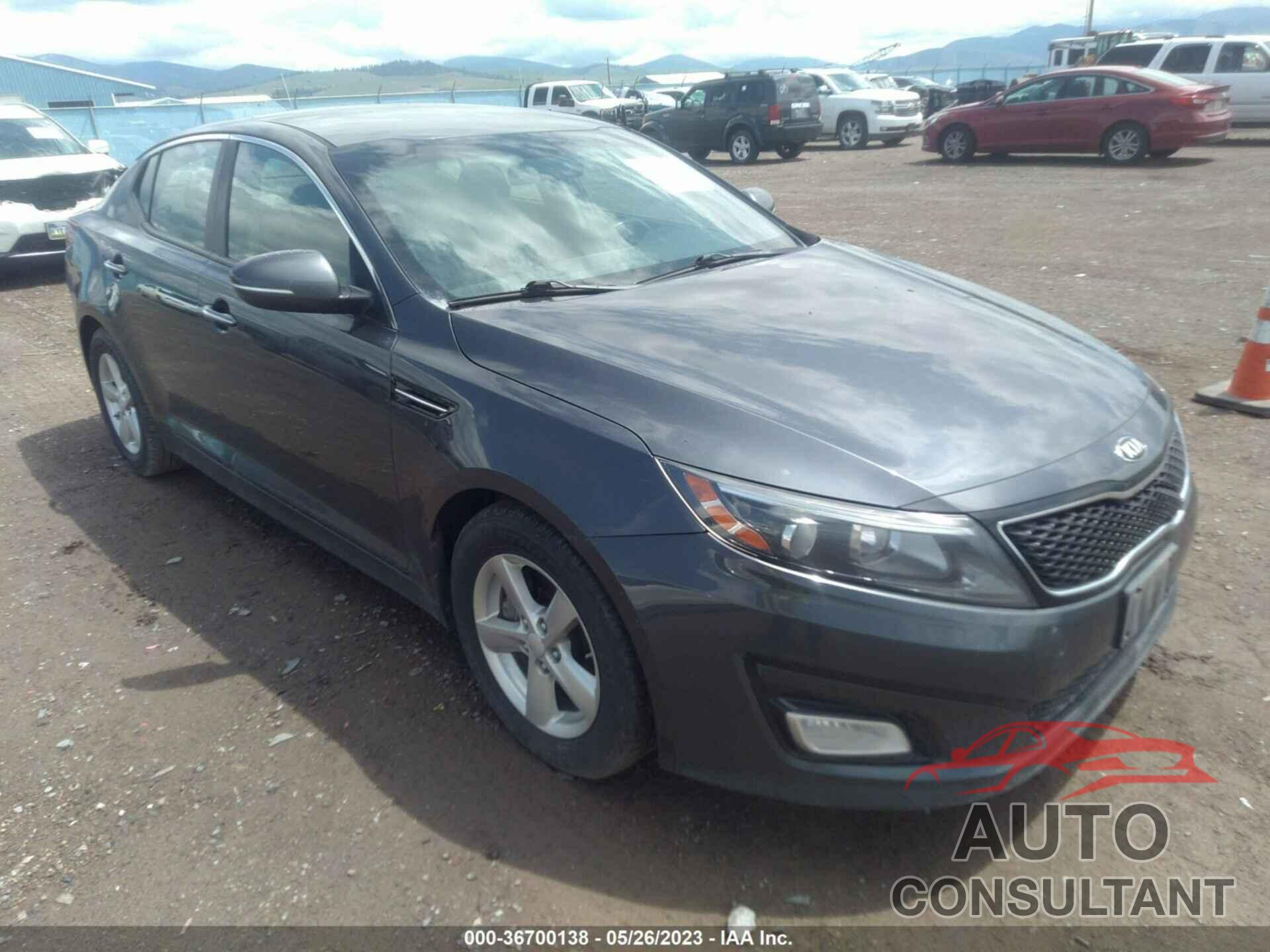 KIA OPTIMA 2015 - KNAGM4A70F5622628