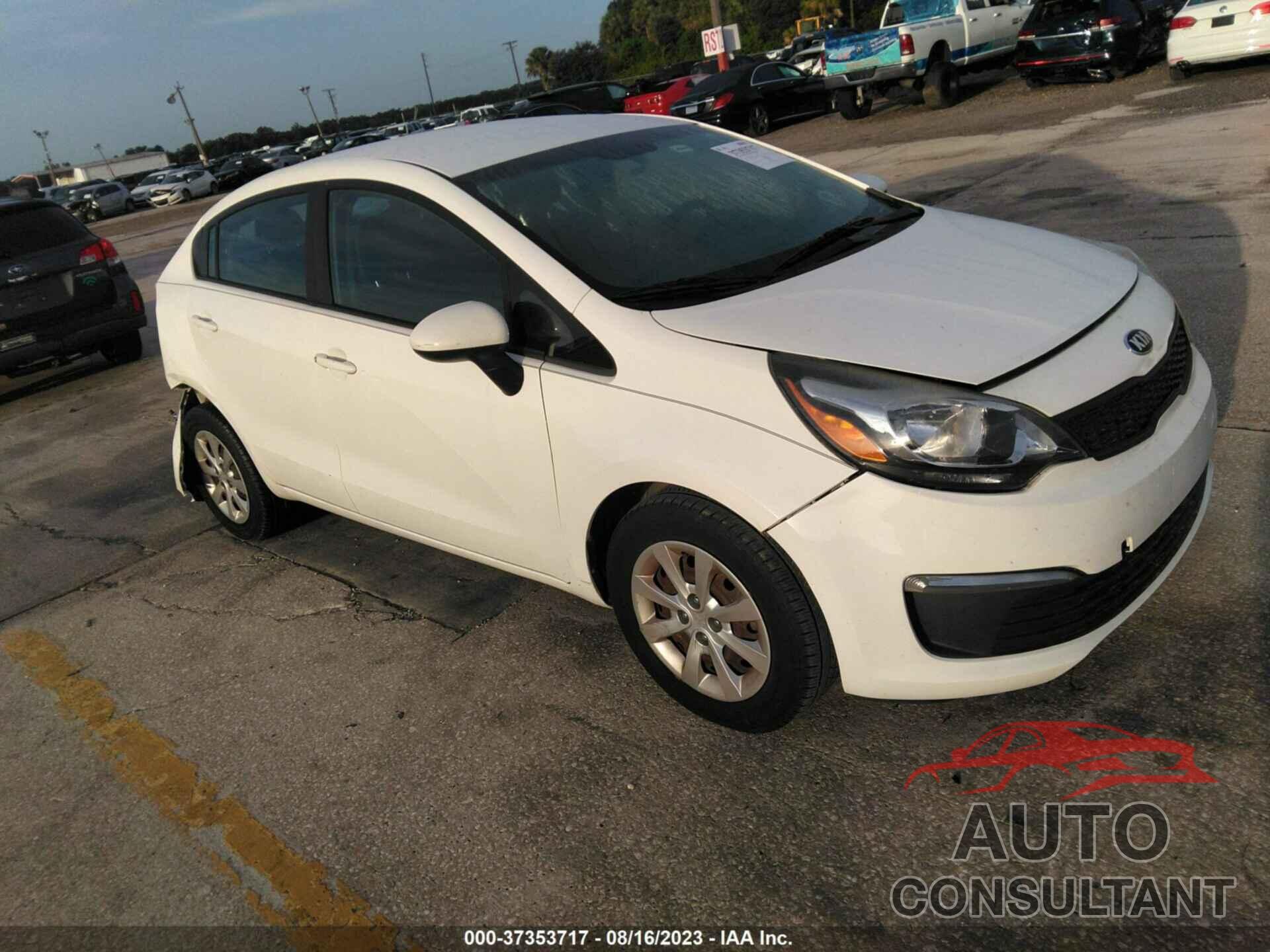 KIA RIO 2016 - KNADM4A33G6651357