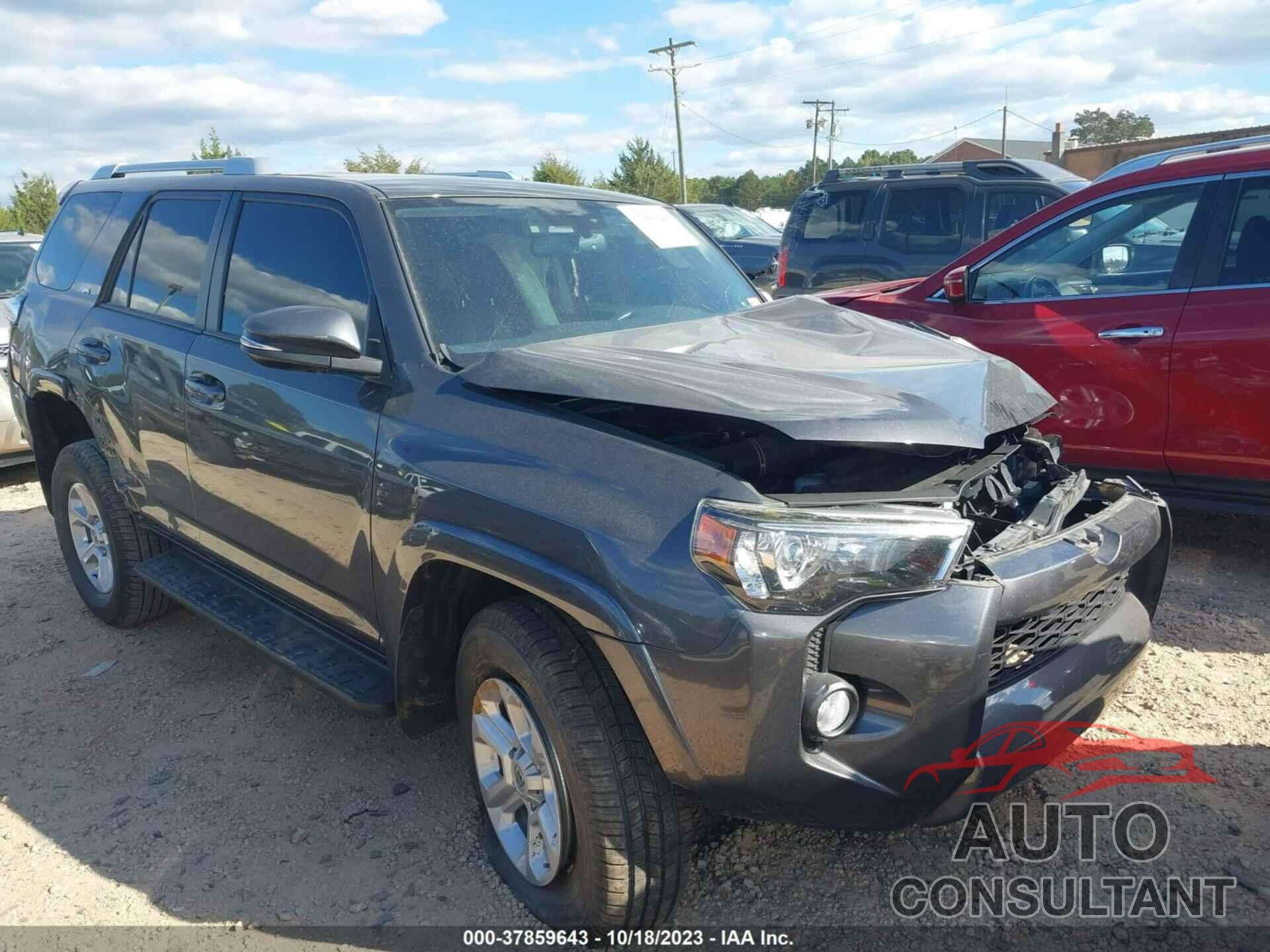 TOYOTA 4RUNNER 2017 - JTEBU5JR9H5462722