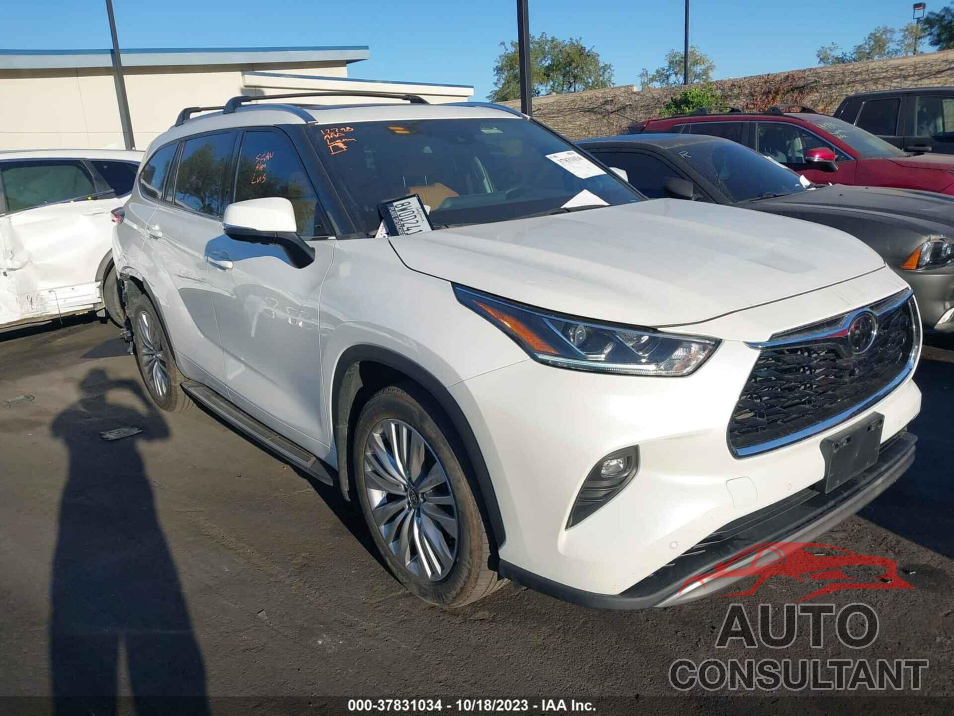 TOYOTA HIGHLANDER 2021 - 5TDFZRAH3MS063038
